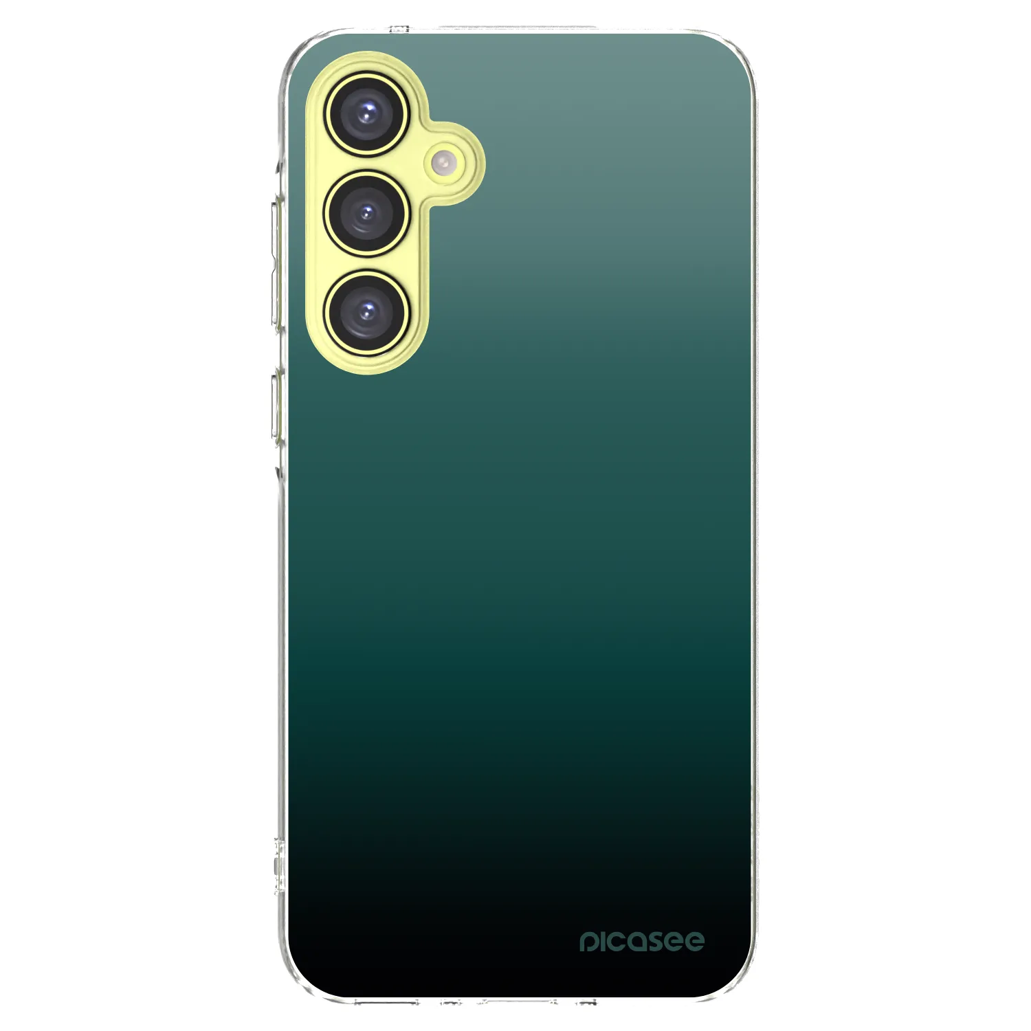 Picasee silikonový průhledný obal pro Samsung Galaxy A35 5G A356B - Verdant Fade