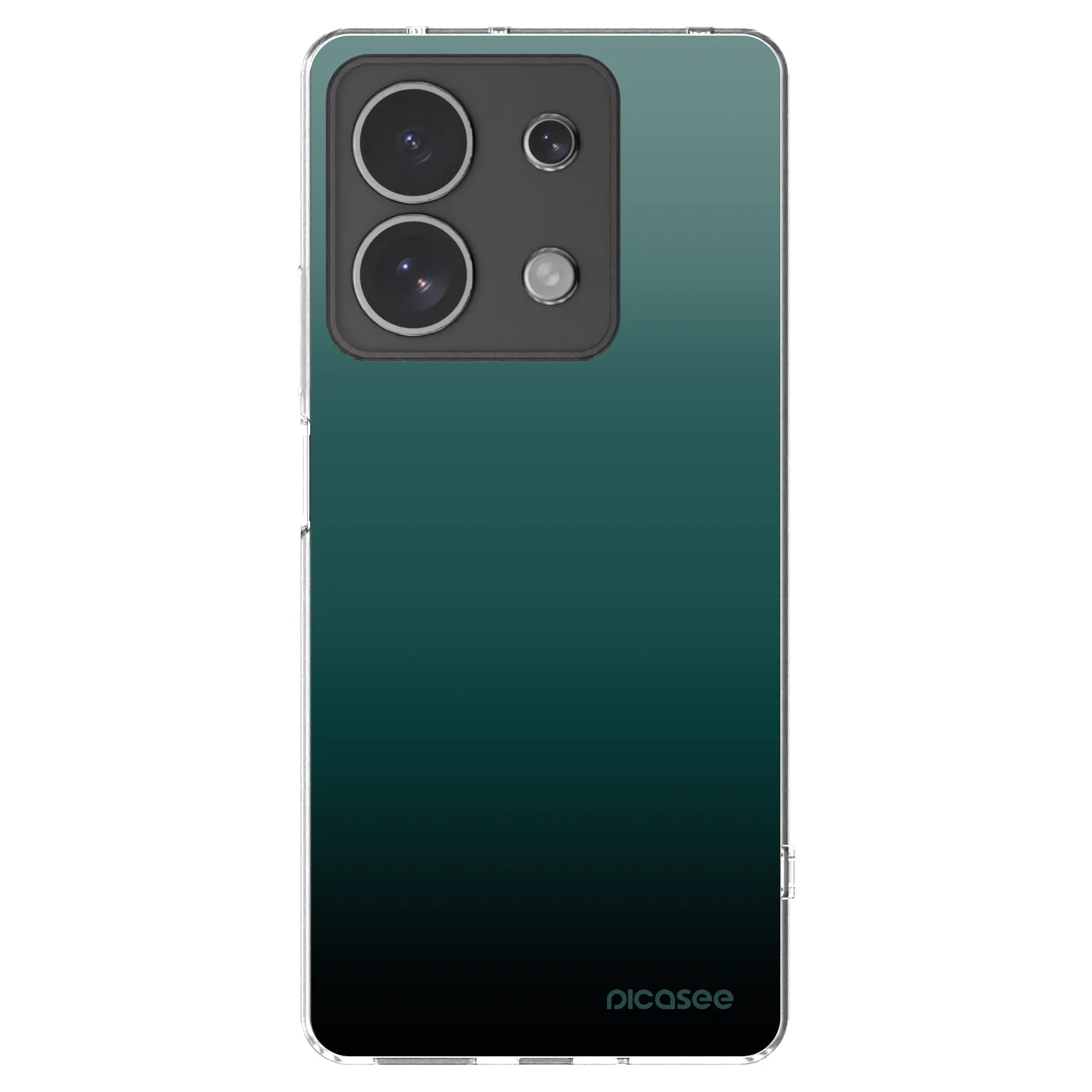 Picasee silikonový průhledný obal pro Xiaomi Redmi Note 13 4G - Verdant Fade