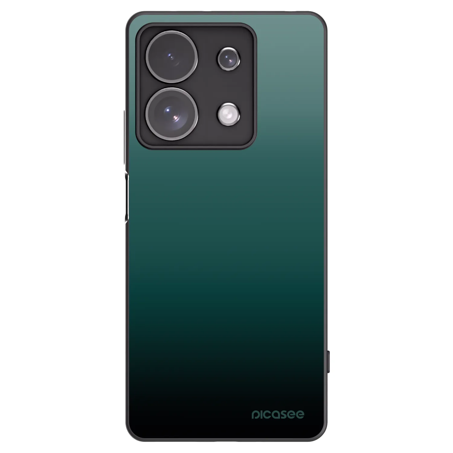 Picasee silikonový černý obal pro Xiaomi Redmi Note 13 Pro 4G - Verdant Fade