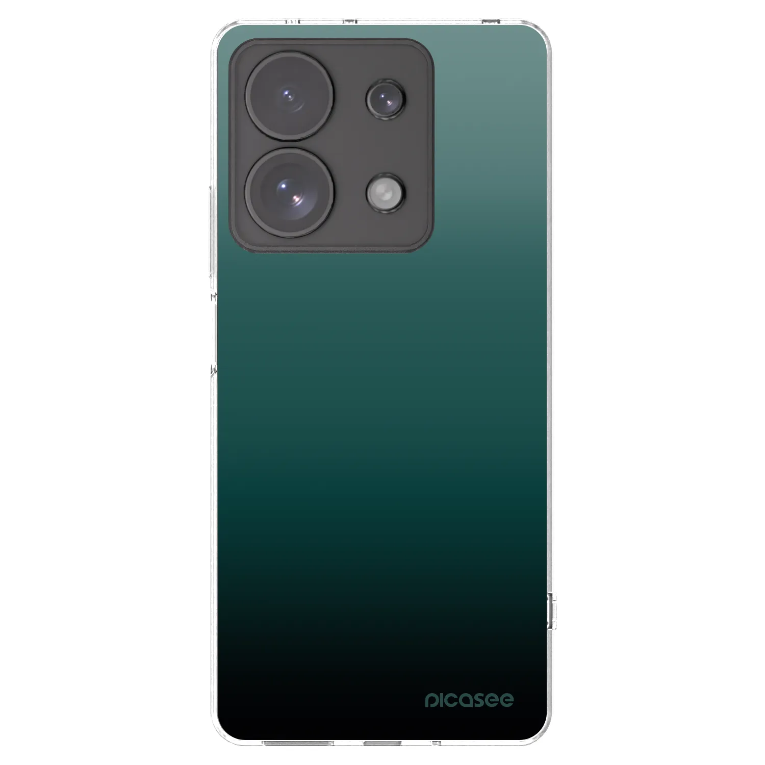 Picasee silikonový průhledný obal pro Xiaomi Redmi Note 13 Pro 4G - Verdant Fade