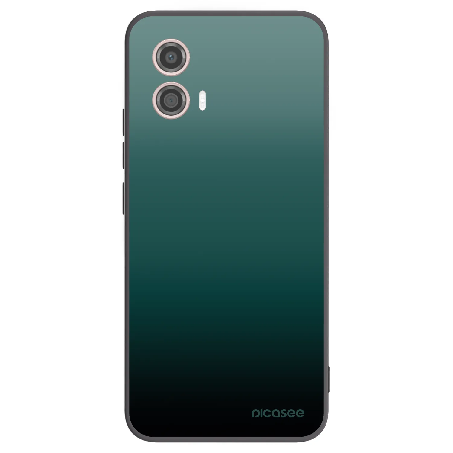 Picasee silikonový černý obal pro Motorola Moto G53 5G - Verdant Fade