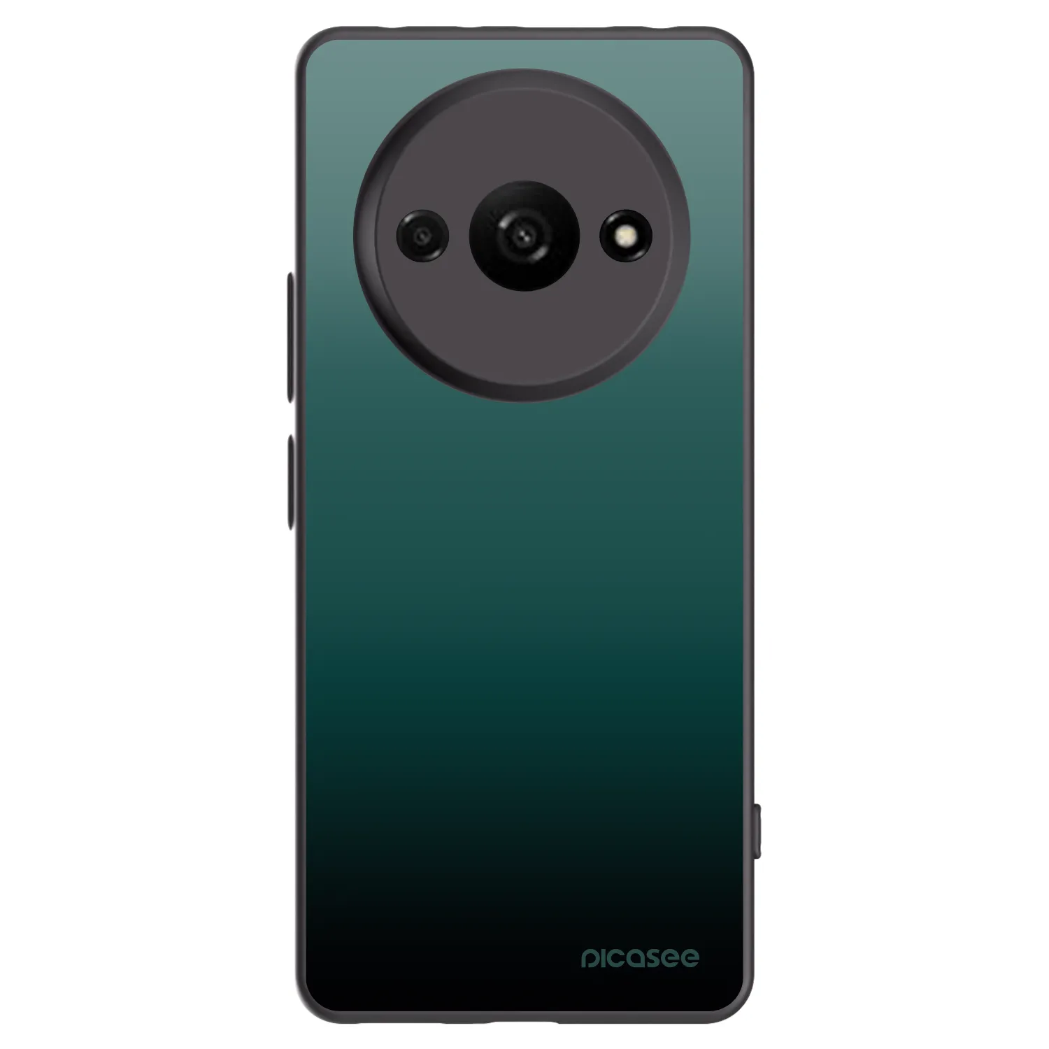 Picasee silikonový černý obal pro Xiaomi Redmi A3 - Verdant Fade
