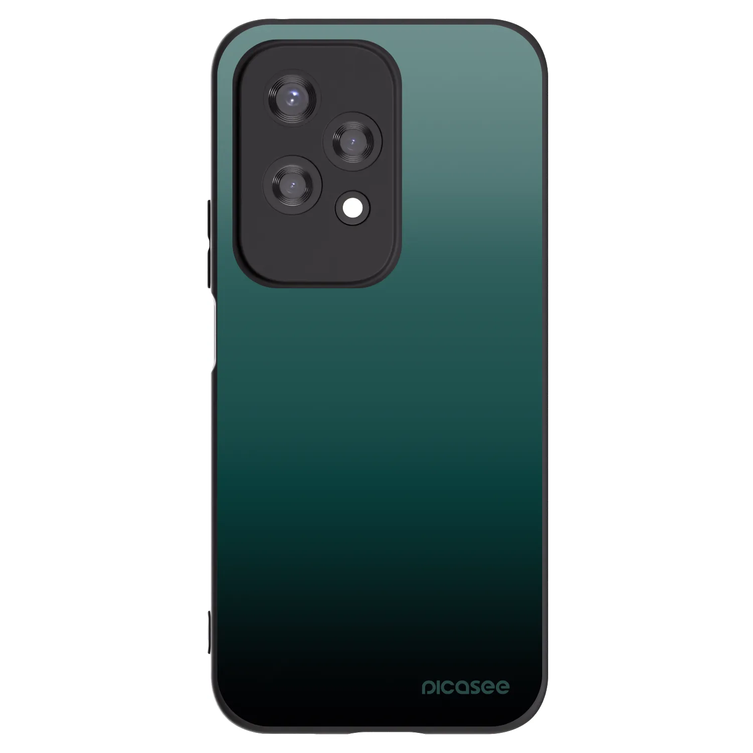 Picasee silikonový černý obal pro Honor 200 Lite - Verdant Fade