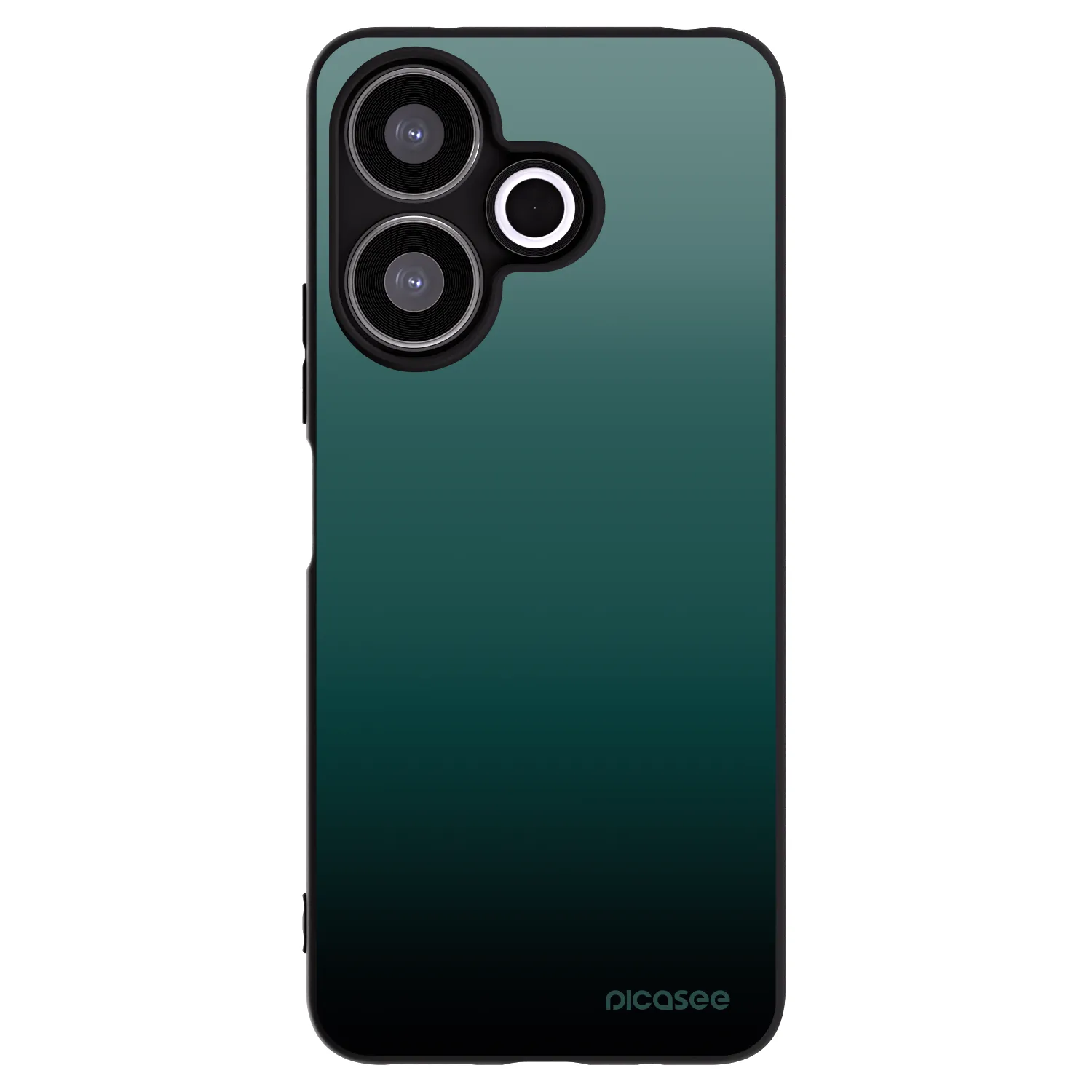 Picasee silikonový černý obal pro Xiaomi Redmi 13 4G - Verdant Fade
