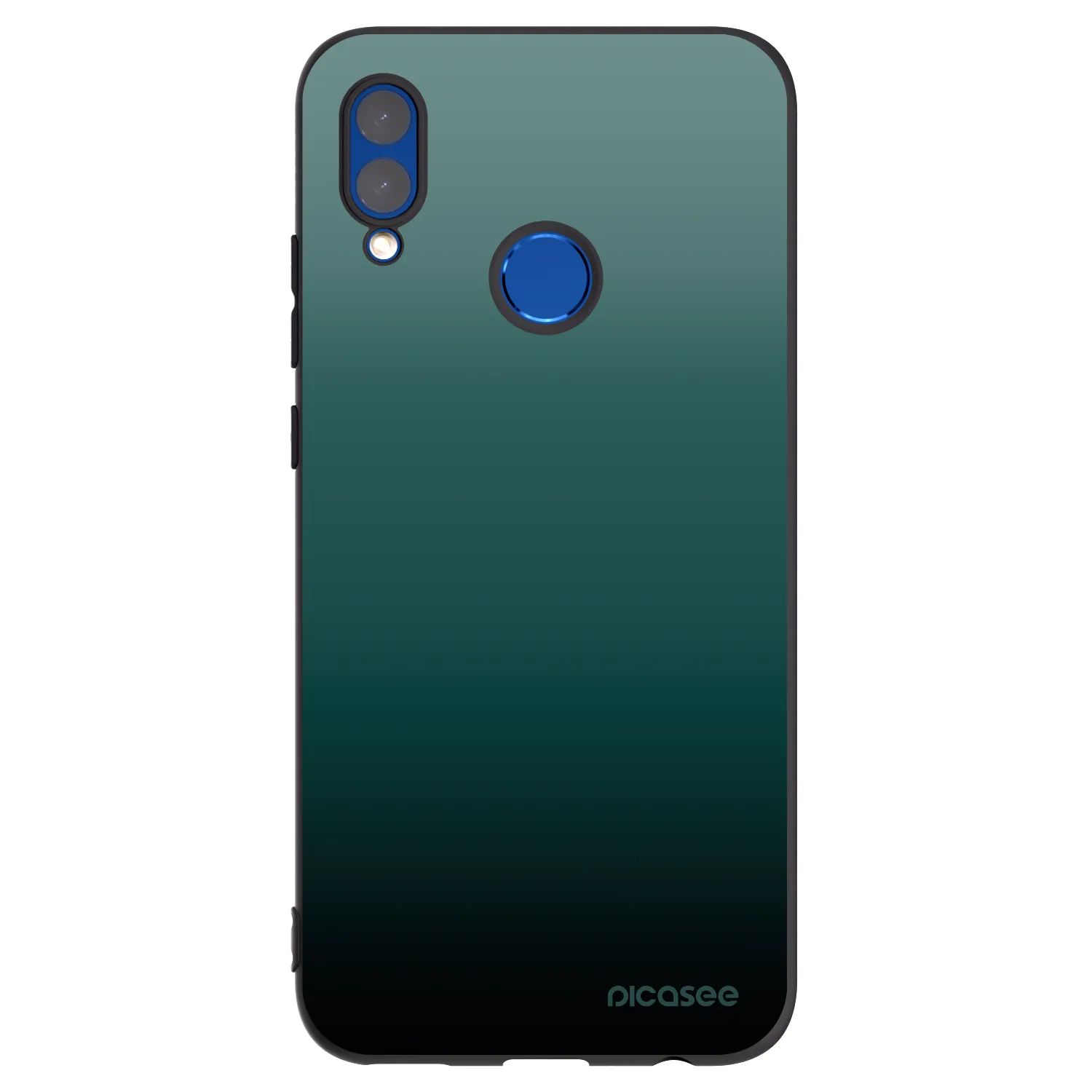 Picasee silikonový černý obal pro Honor 10 Lite - Verdant Fade