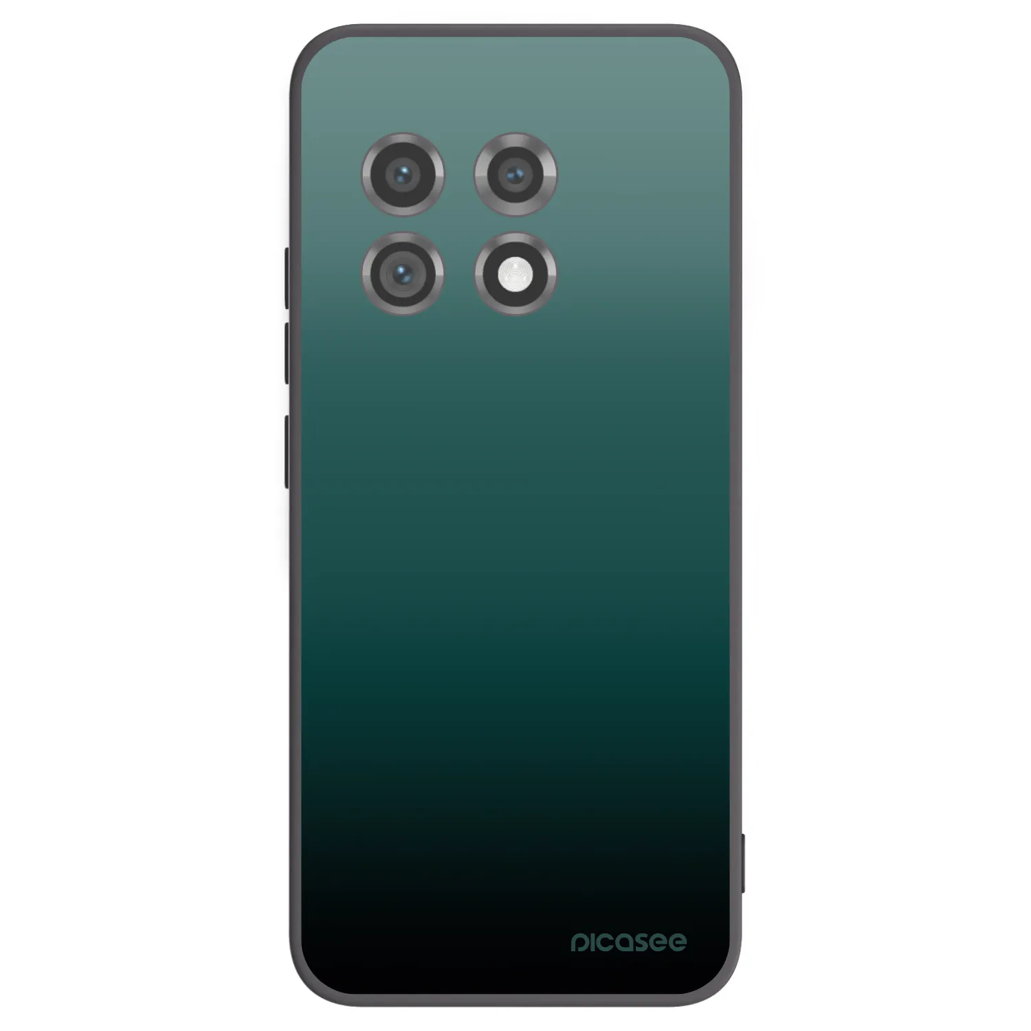 Picasee silikonový černý obal pro OnePlus 11 5G - Verdant Fade