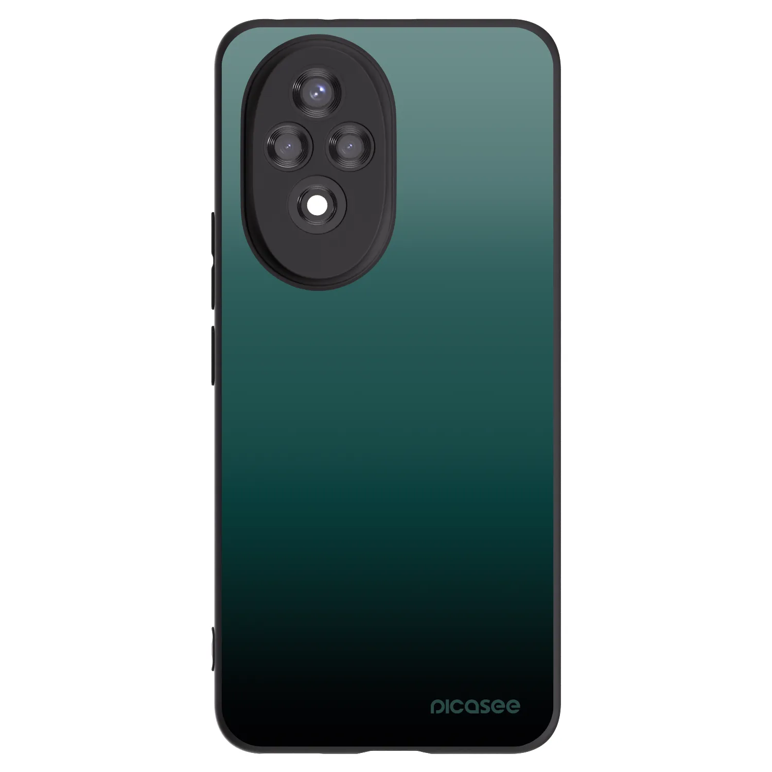 Picasee silikonový černý obal pro Honor 200 Pro 5G - Verdant Fade