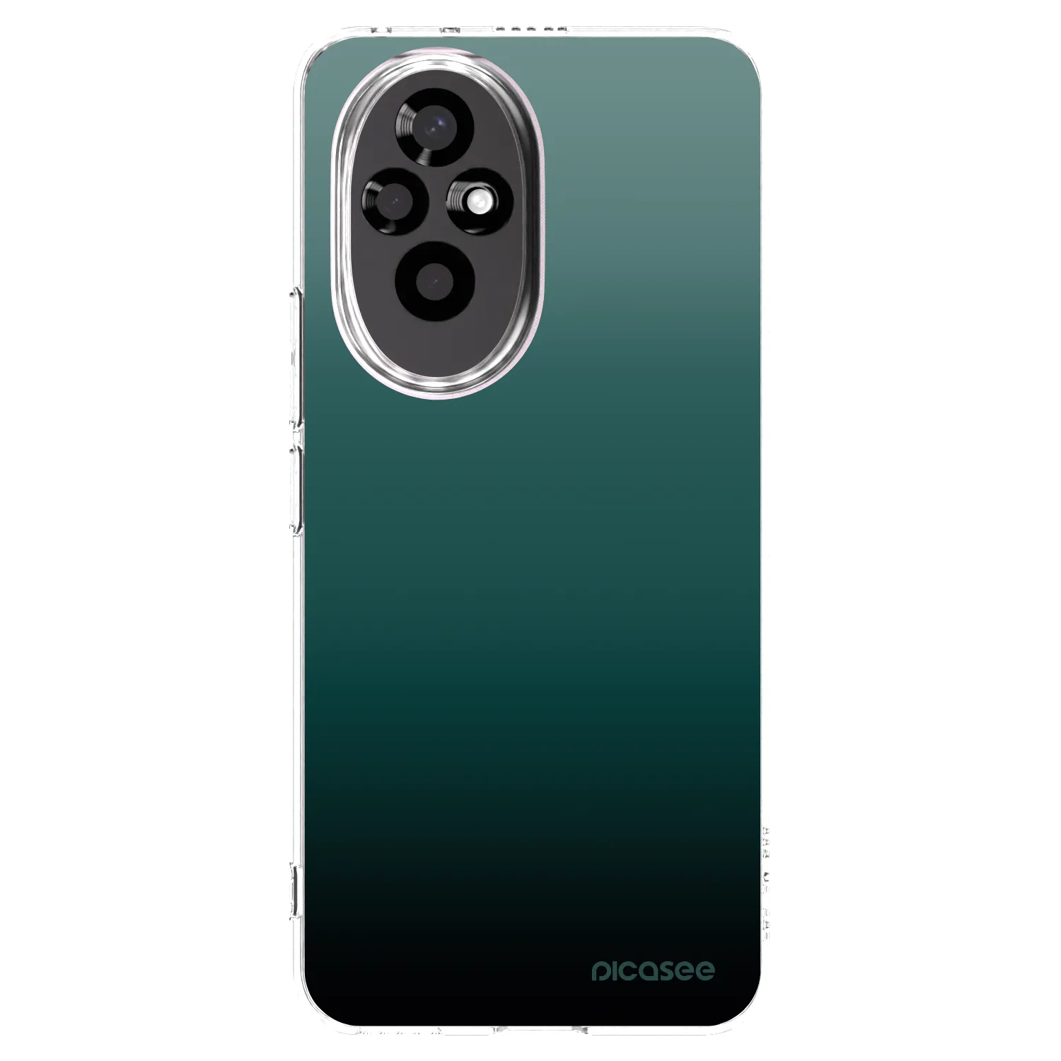 Picasee silikonový průhledný obal pro Honor 200 Pro 5G - Verdant Fade