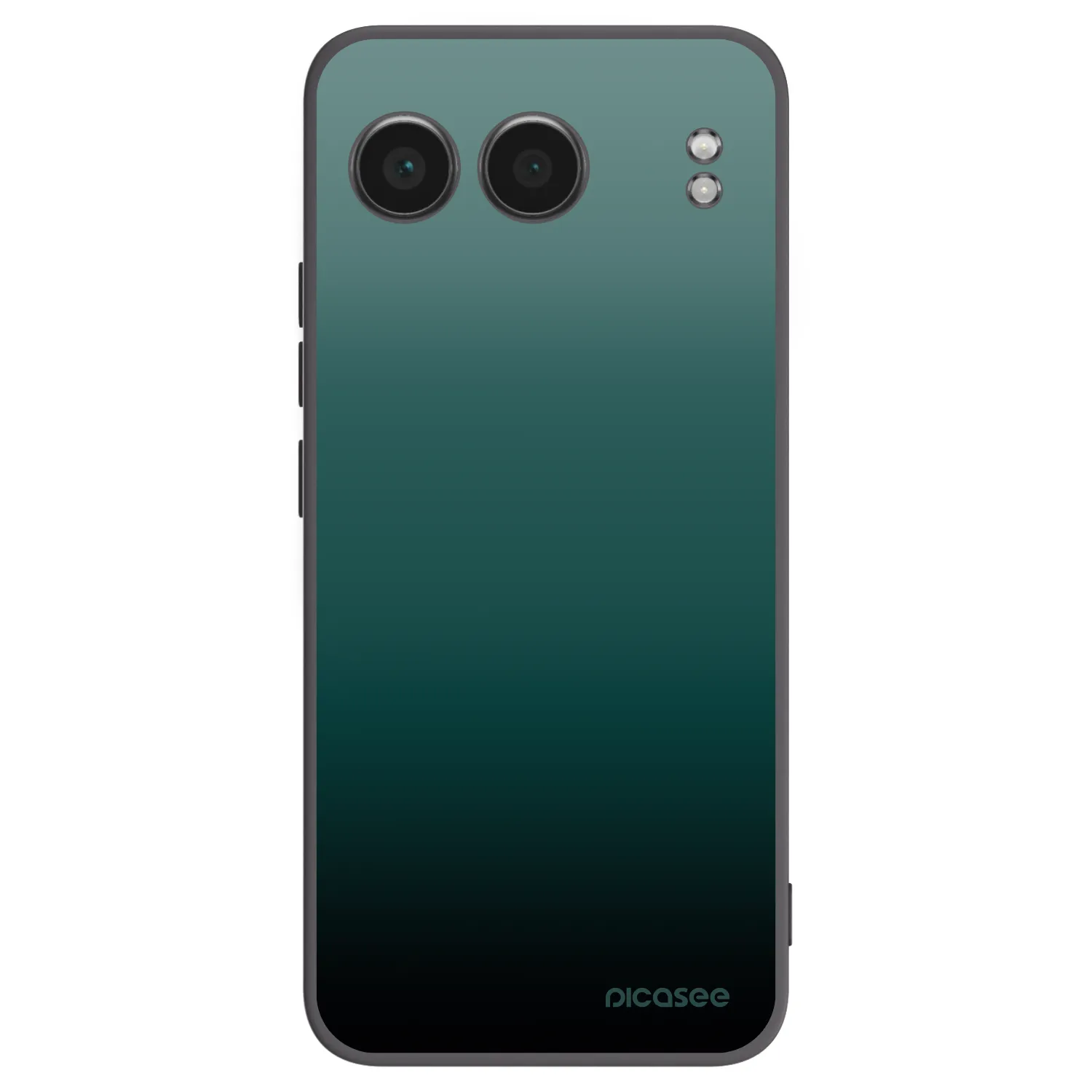 Picasee silikonový černý obal pro OnePlus Nord 4 - Verdant Fade