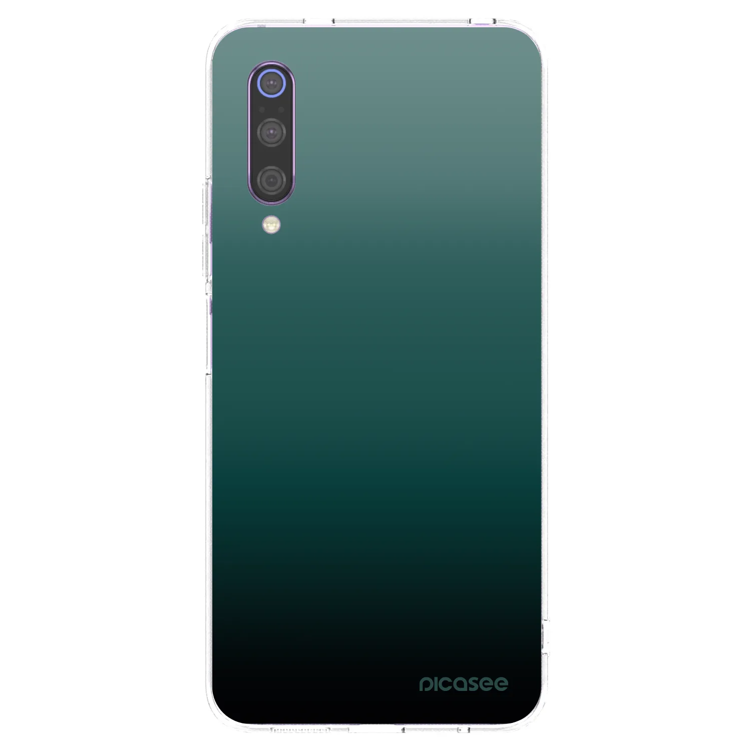 Picasee silikonový průhledný obal pro Xiaomi Mi 9 - Verdant Fade