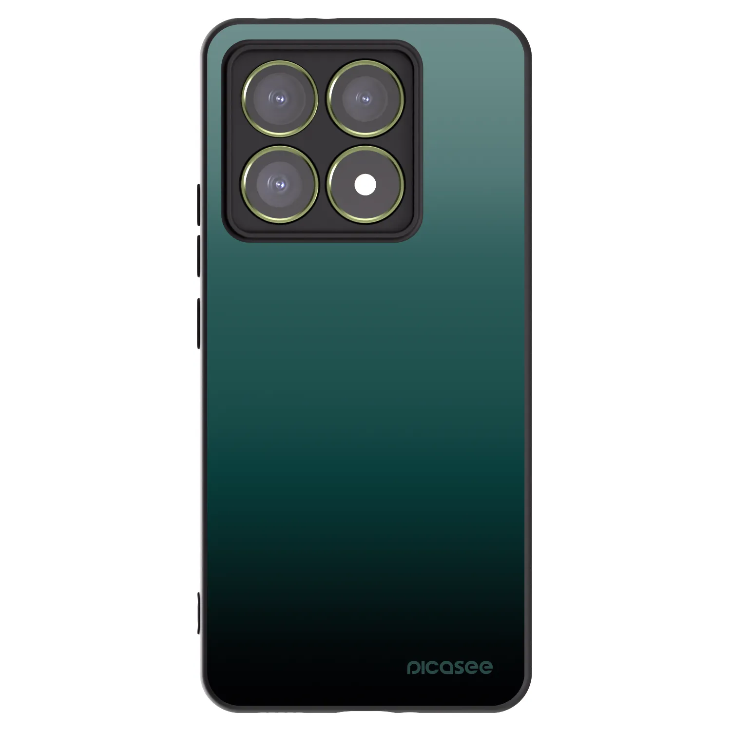 Picasee silikonový černý obal pro Xiaomi 14T - Verdant Fade