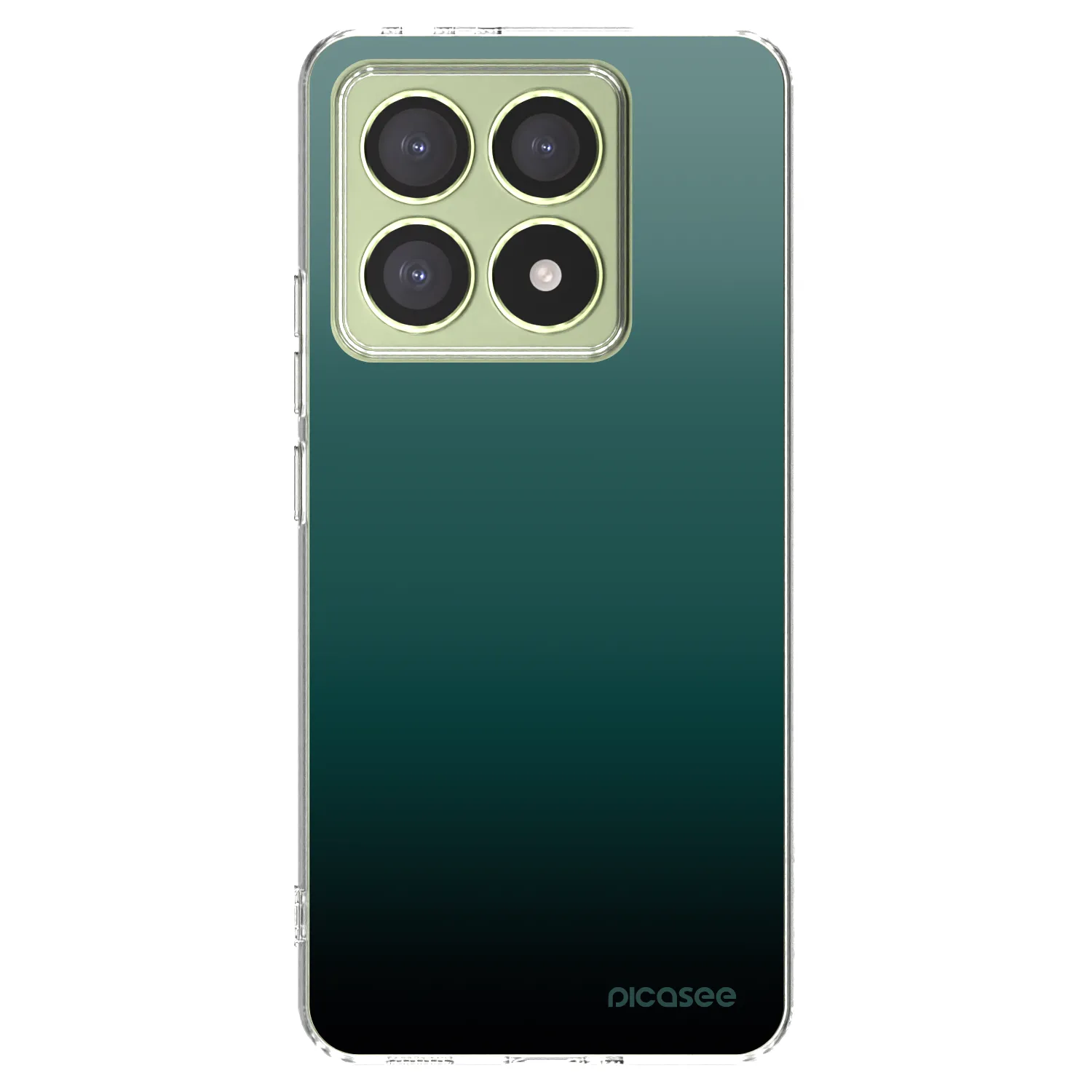 Picasee silikonový průhledný obal pro Xiaomi 14T - Verdant Fade