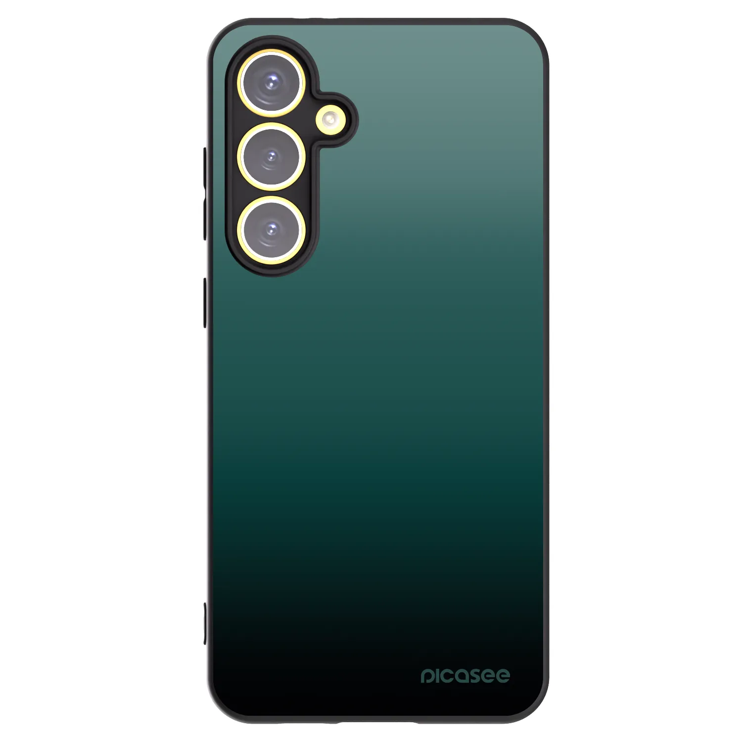 Picasee silikonový černý obal pro Samsung Galaxy S24 FE S721B - Verdant Fade