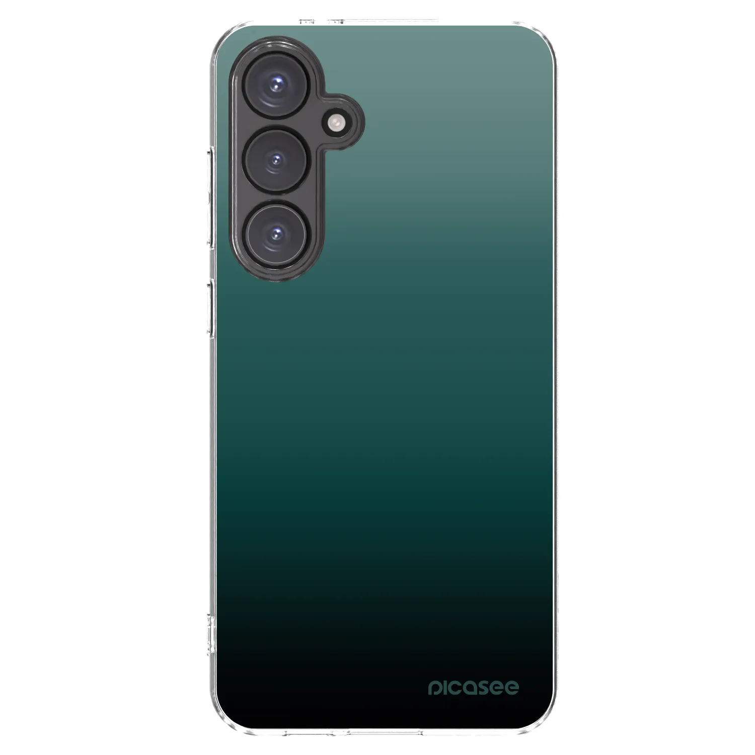 Picasee silikonový průhledný obal pro Samsung Galaxy S24 FE S721B - Verdant Fade