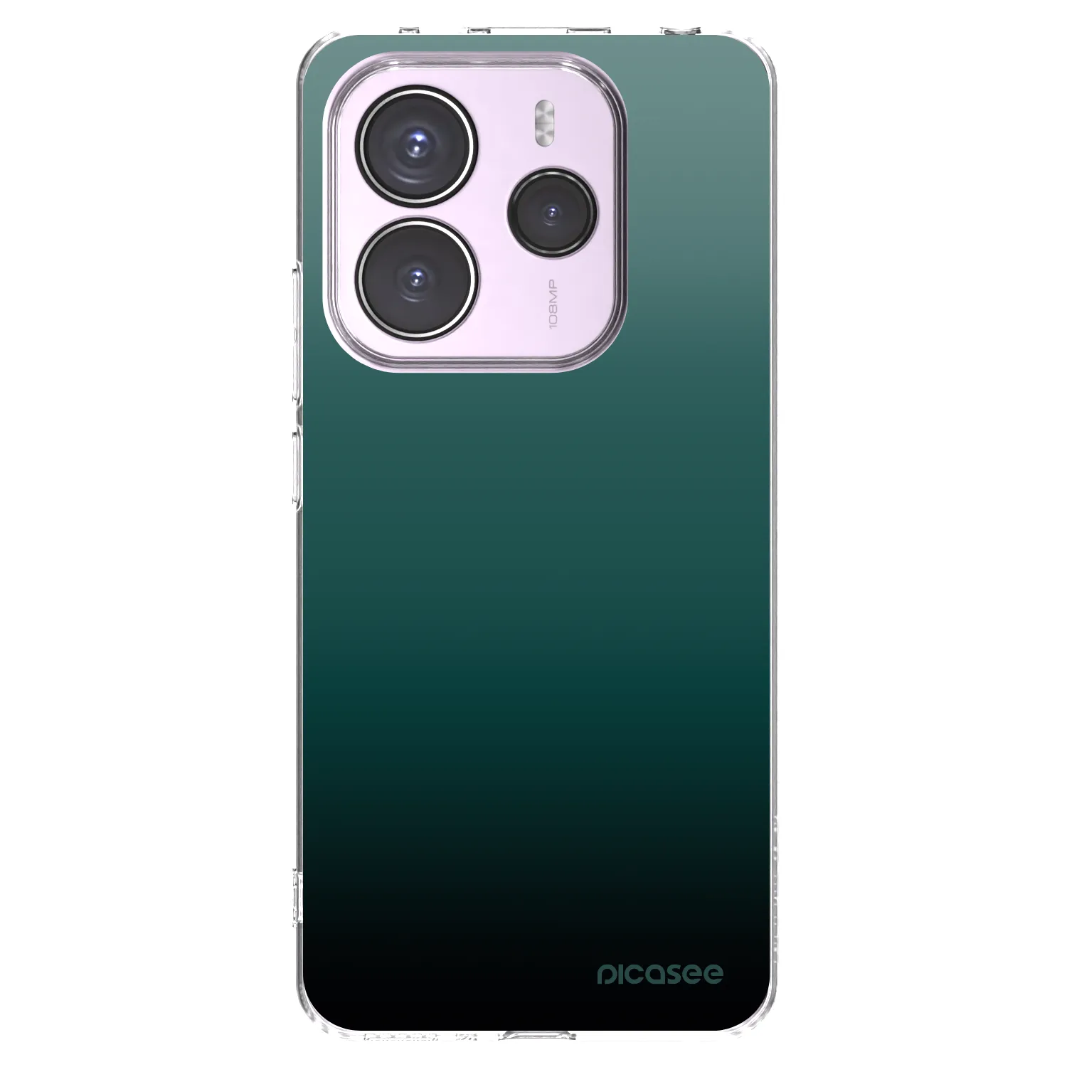 Picasee silikonový průhledný obal pro Xiaomi Redmi Note 14 5G - Verdant Fade