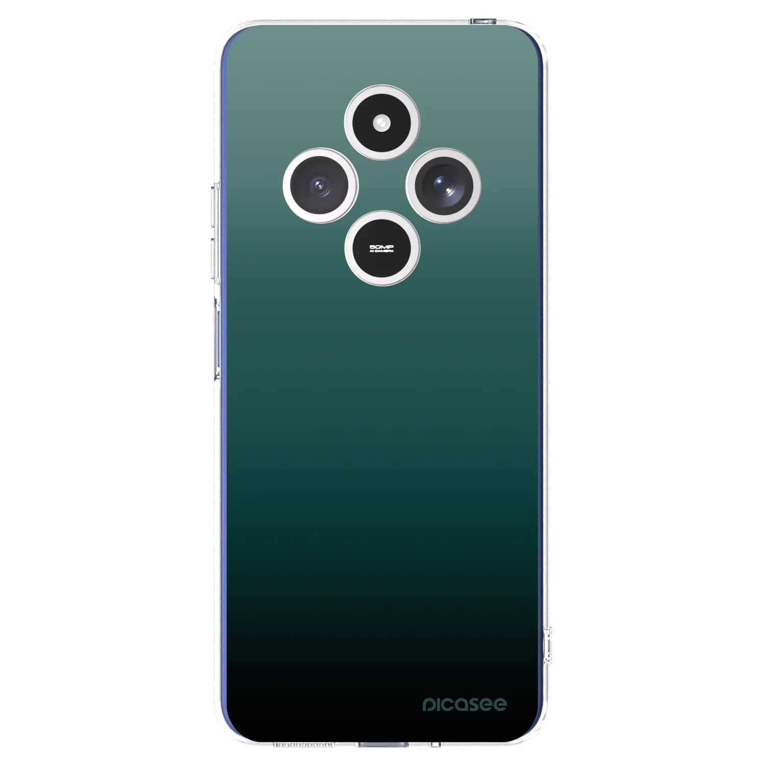 Picasee silikonový průhledný obal pro Xiaomi Redmi 14C - Verdant Fade