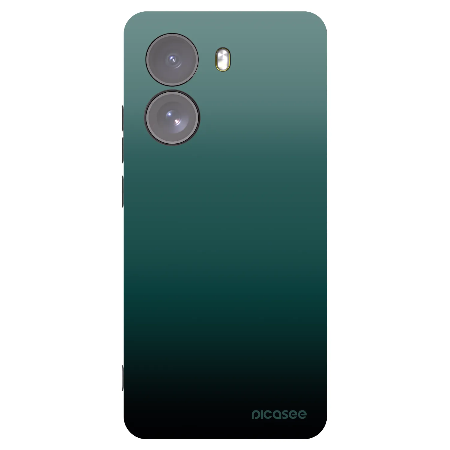 Picasee silikonový černý obal pro Xiaomi Poco X7 - Verdant Fade