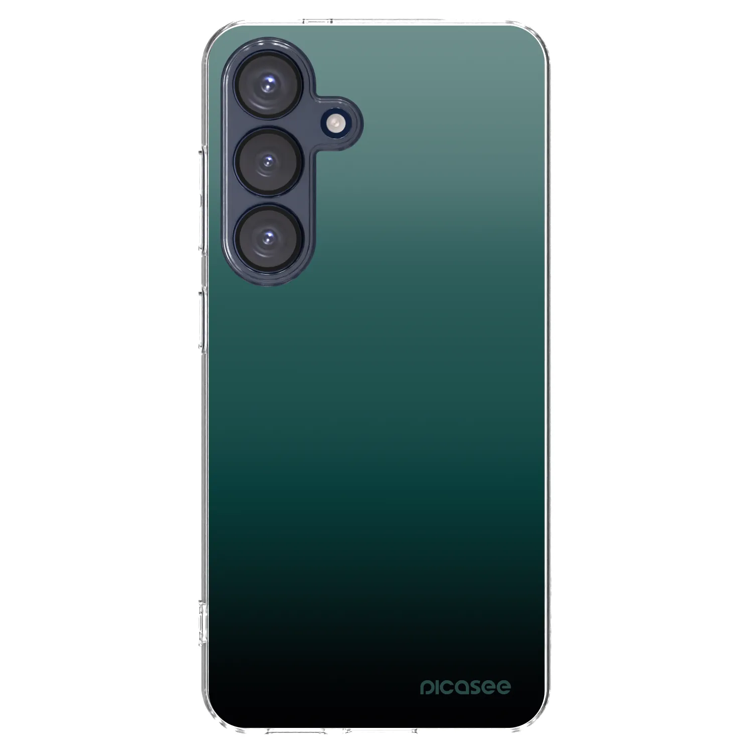 Picasee silikonový průhledný obal pro Samsung Galaxy S25 5G - Verdant Fade