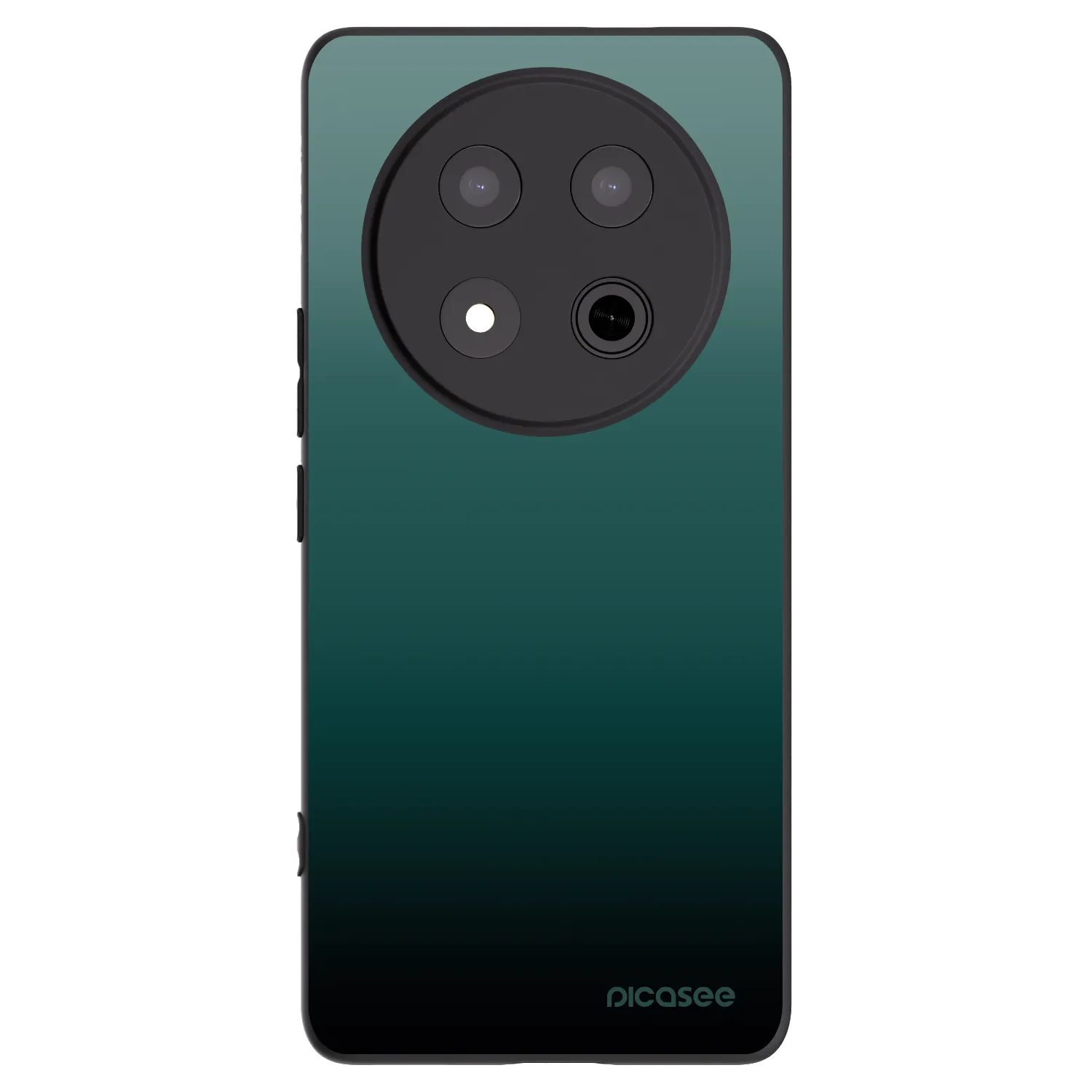 Picasee silikonový černý obal pro Honor Magic7 Lite 5G - Verdant Fade