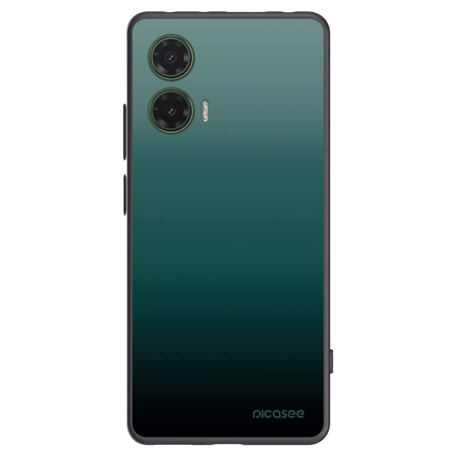 Picasee silikonový černý obal pro Motorola Moto G35 5G - Verdant Fade