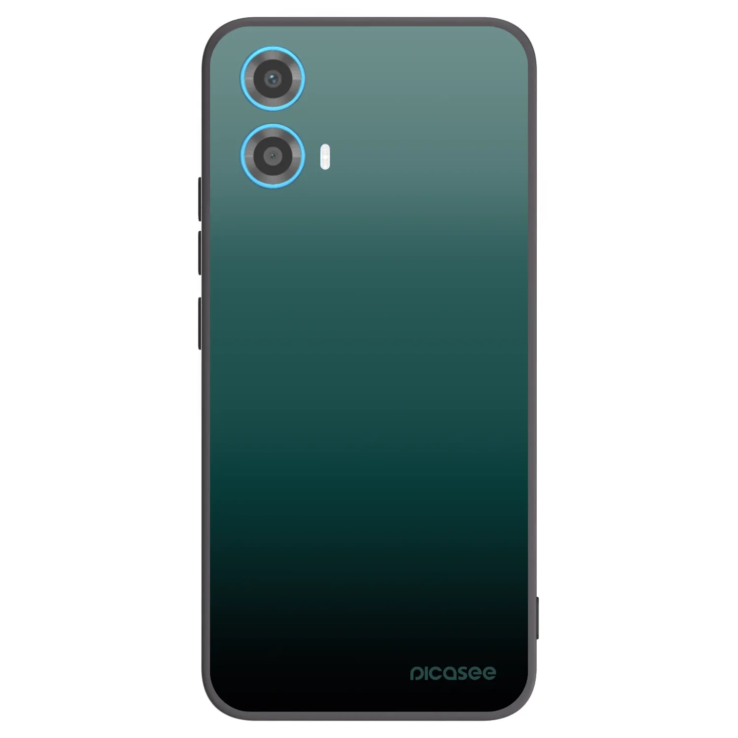 Picasee silikonový černý obal pro Motorola Moto G34 5G - Verdant Fade