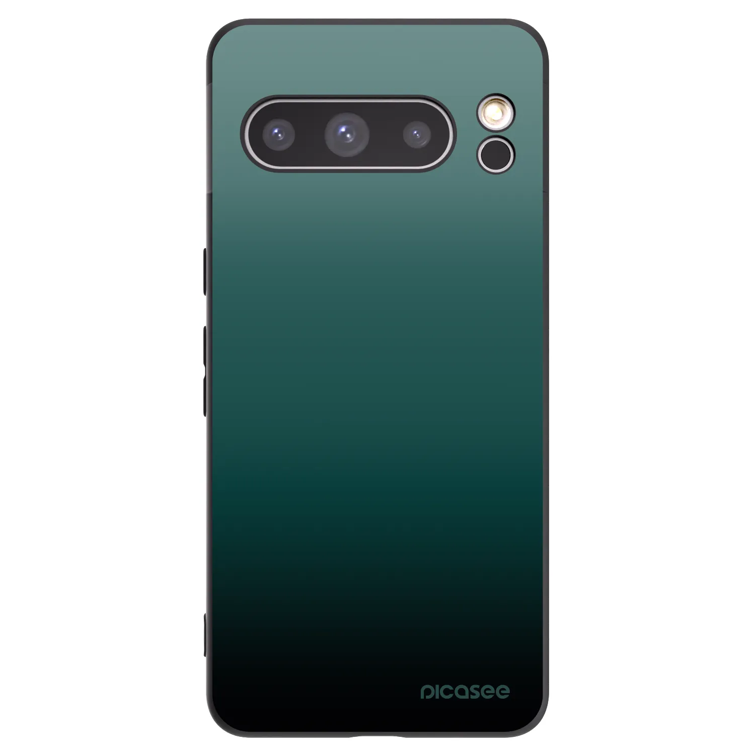 Picasee silikonový černý obal pro Google Pixel 8 Pro - Verdant Fade
