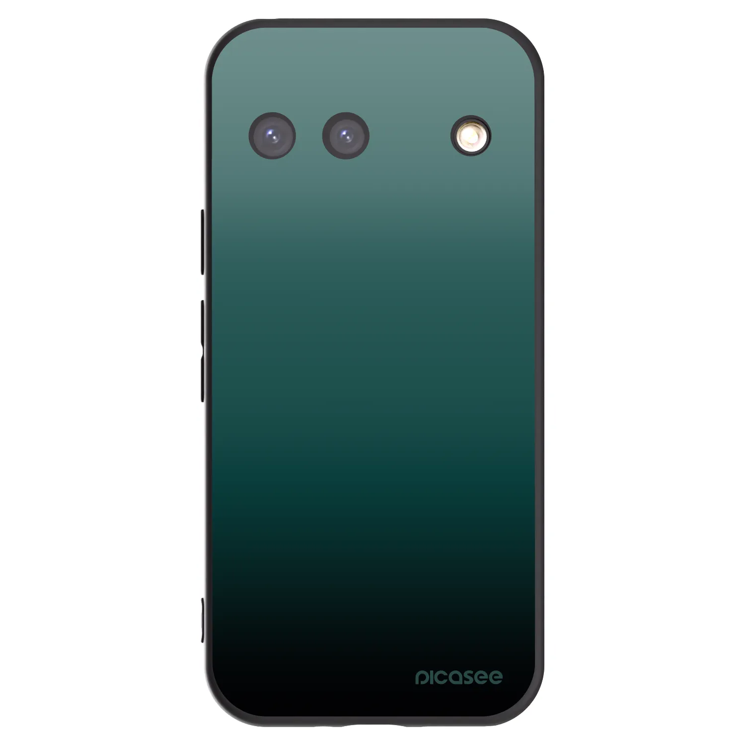 Picasee silikonový černý obal pro Google Pixel 9 - Verdant Fade