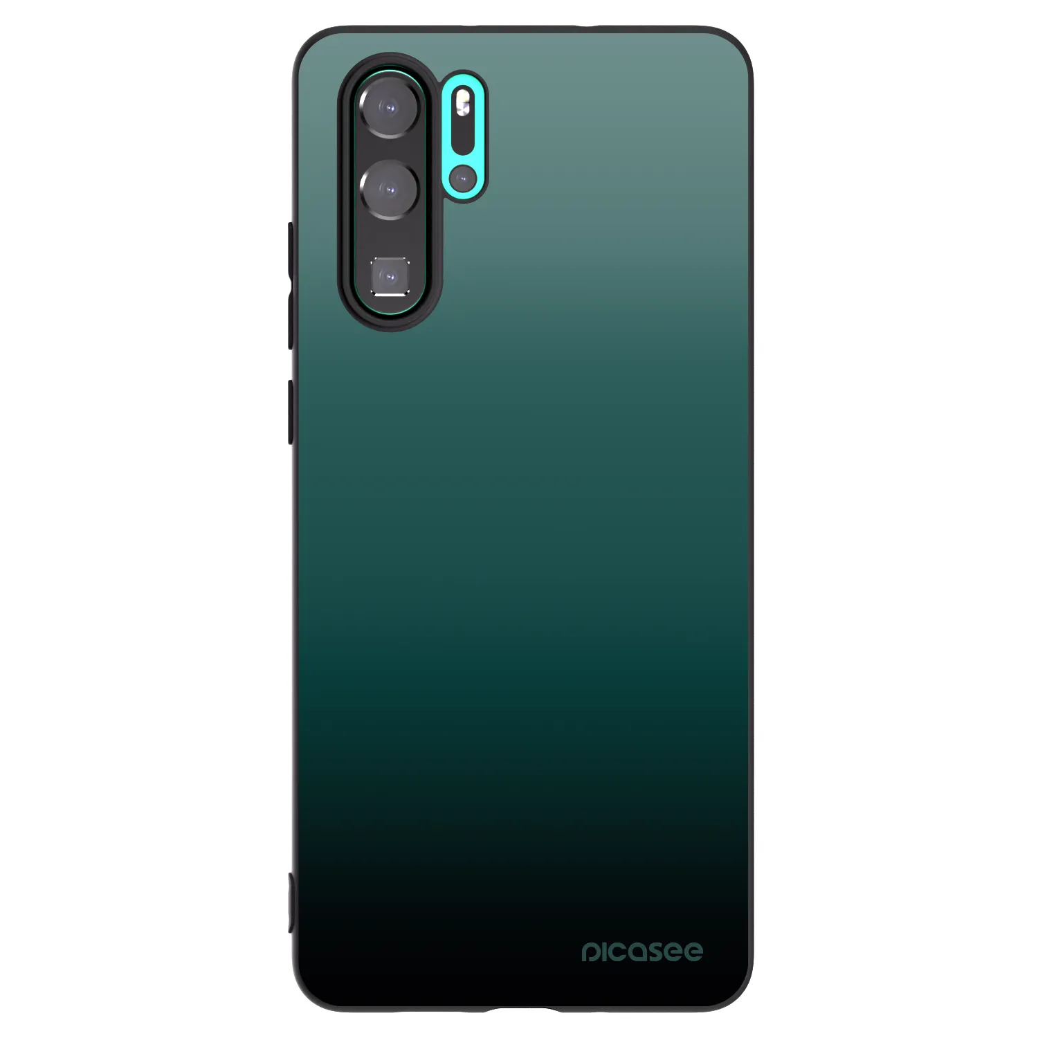 Picasee silikonový černý obal pro Huawei P30 Pro - Verdant Fade