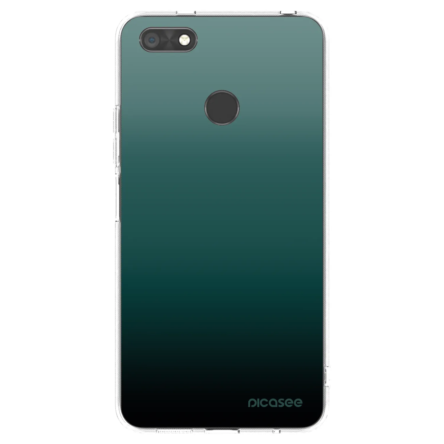 Picasee silikonový průhledný obal pro Huawei P9 Lite Mini - Verdant Fade