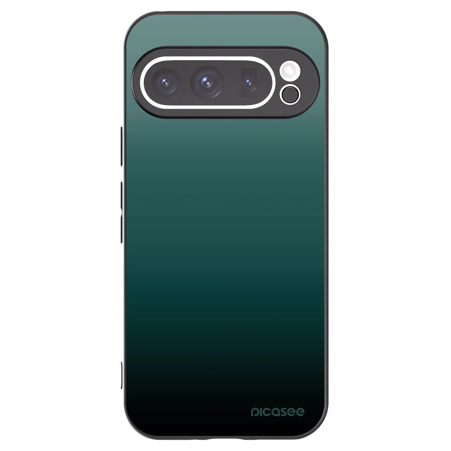Picasee silikonový černý obal pro Google Pixel 9 Pro - Verdant Fade