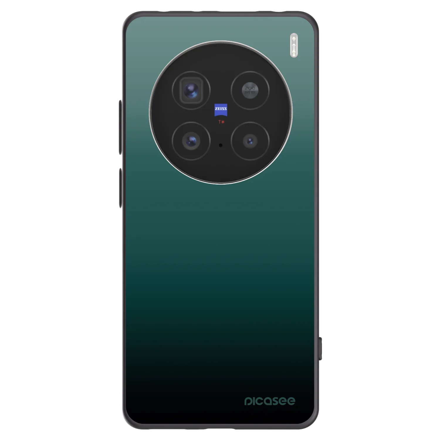 Picasee silikonový černý obal pro Vivo X200 Pro - Verdant Fade