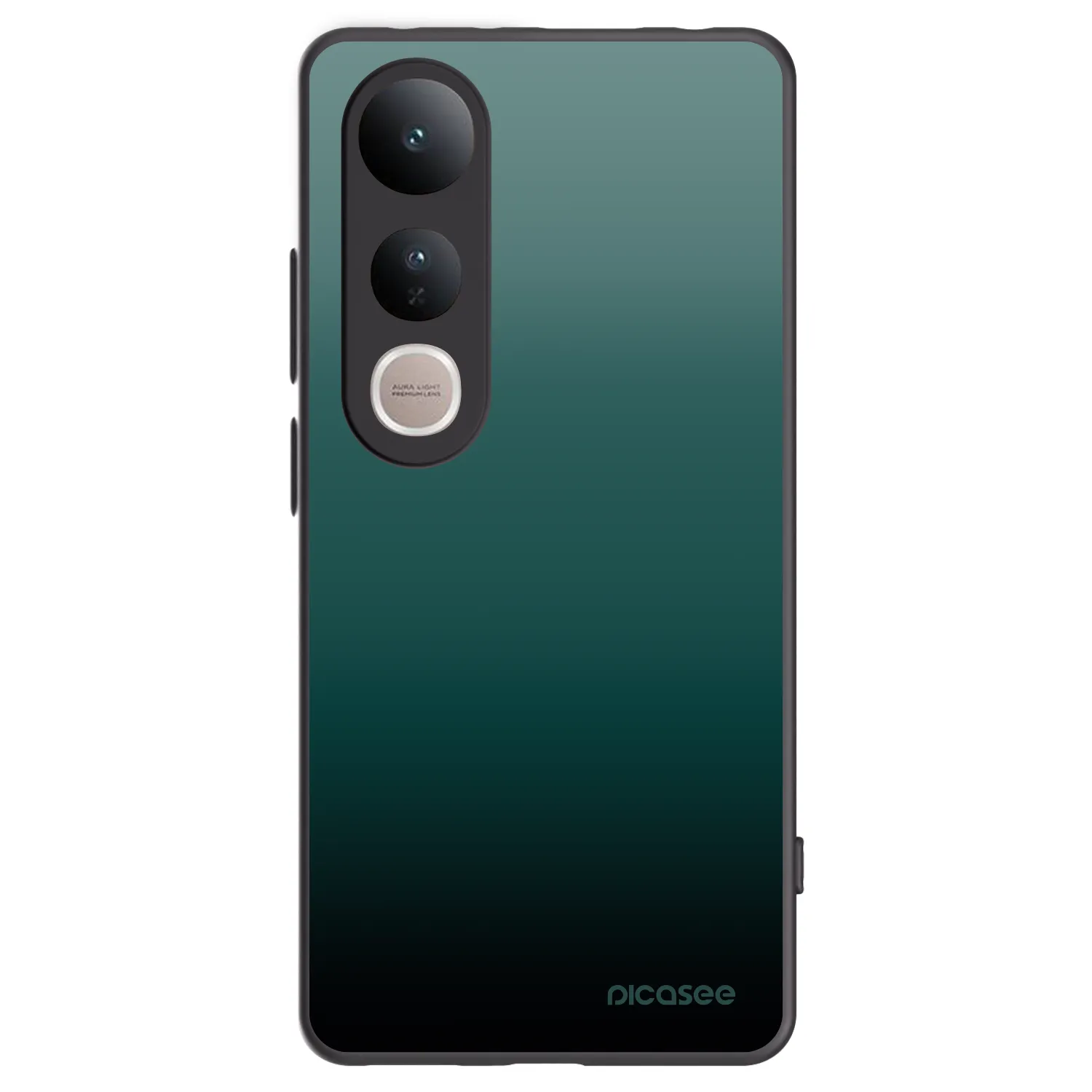 Picasee silikonový černý obal pro Vivo V50 Lite 5G - Verdant Fade