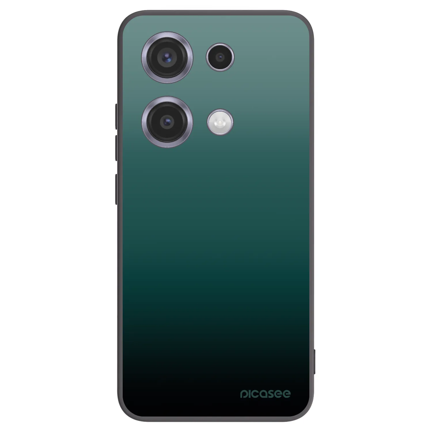 Picasee silikonový černý obal pro Xiaomi Redmi Note 14S - Verdant Fade