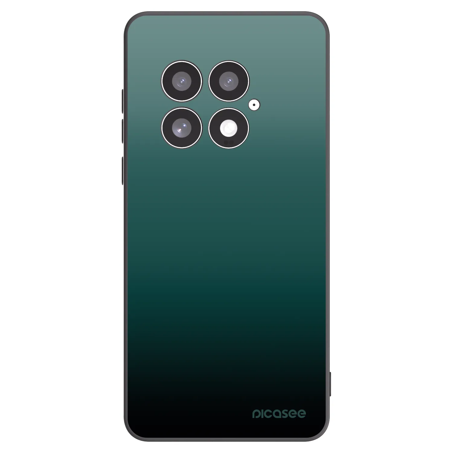 Picasee silikonový černý obal pro OnePlus 13 5G - Verdant Fade