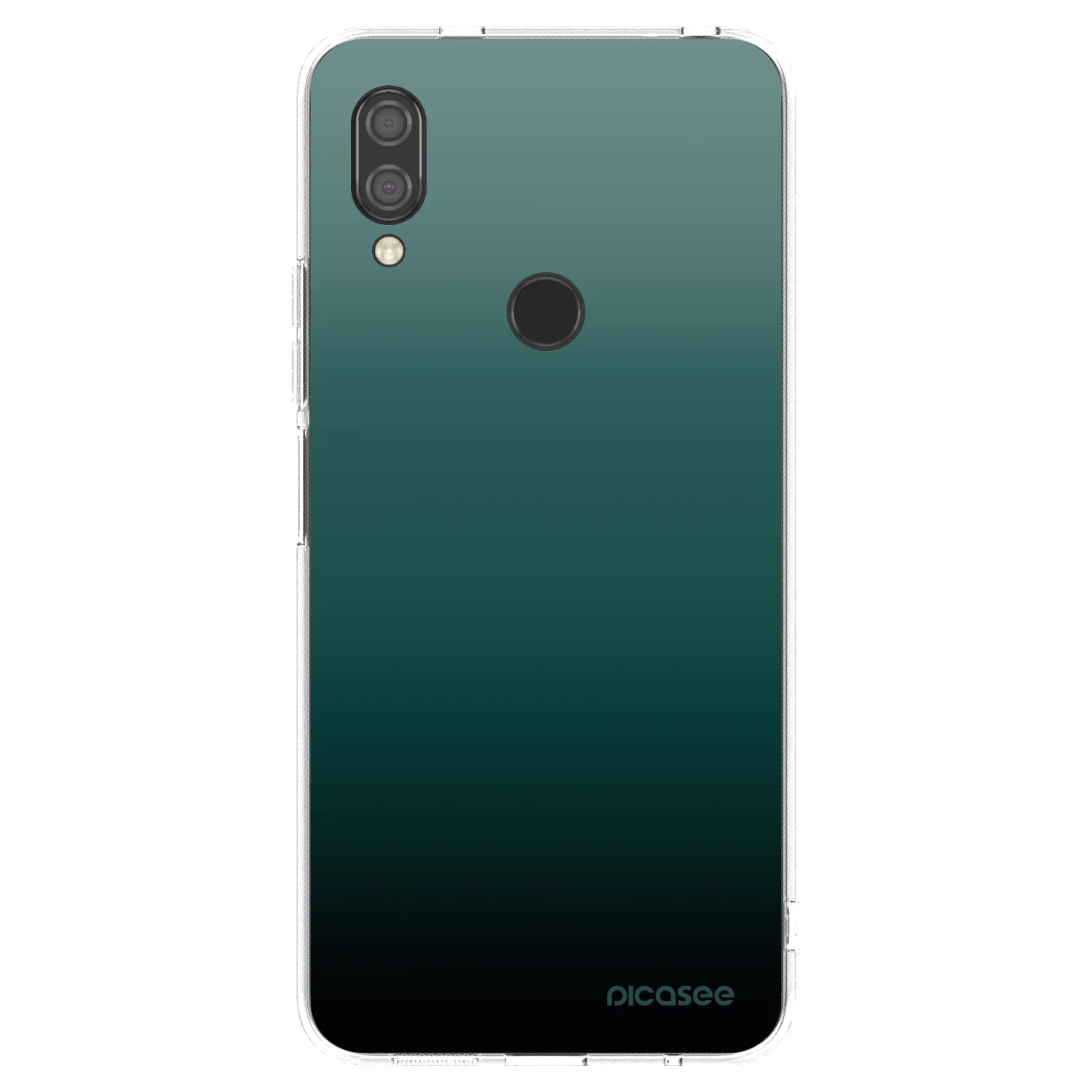 Picasee silikonový průhledný obal pro Xiaomi Redmi 7 - Verdant Fade