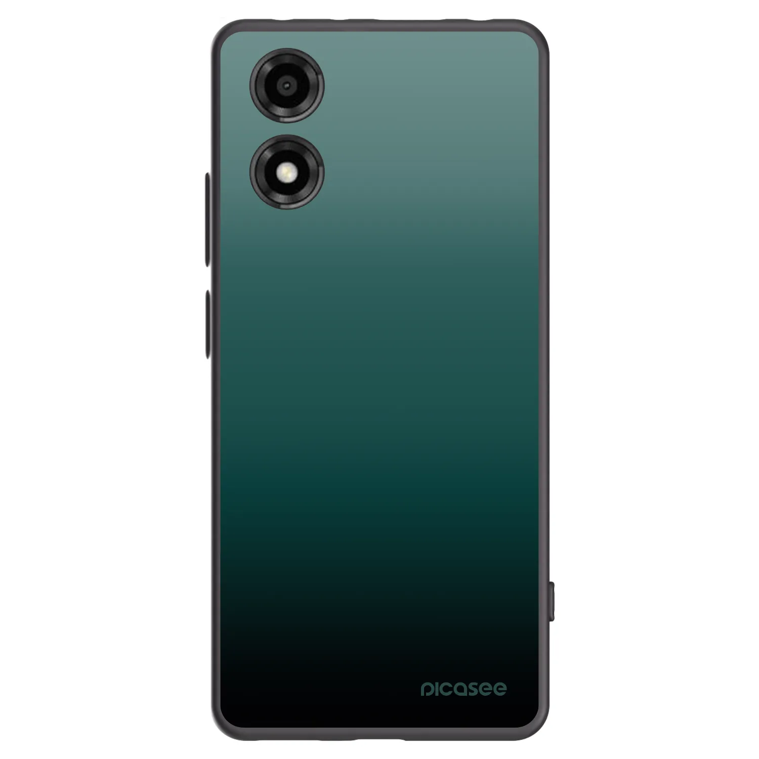 Picasee silikonový černý obal pro Motorola Moto E14 - Verdant Fade