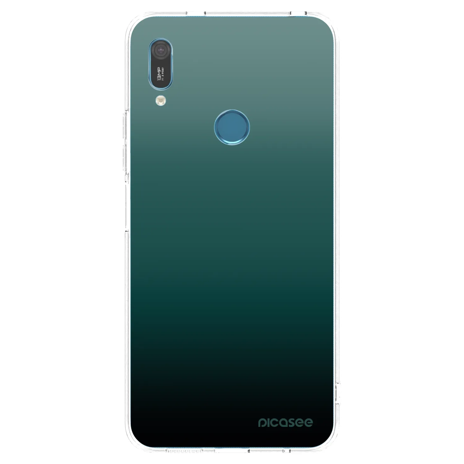 Picasee silikonový průhledný obal pro Huawei Y6 2019 - Verdant Fade
