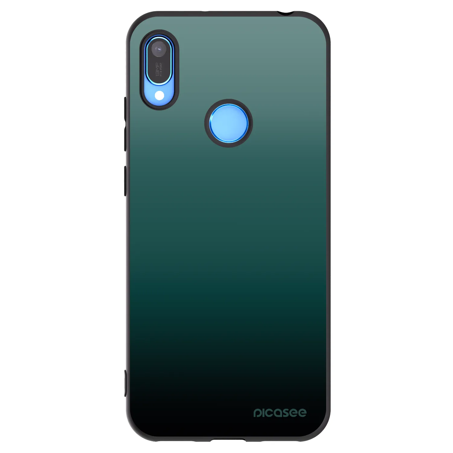 Picasee silikonový černý obal pro Huawei Y6 2019 - Verdant Fade