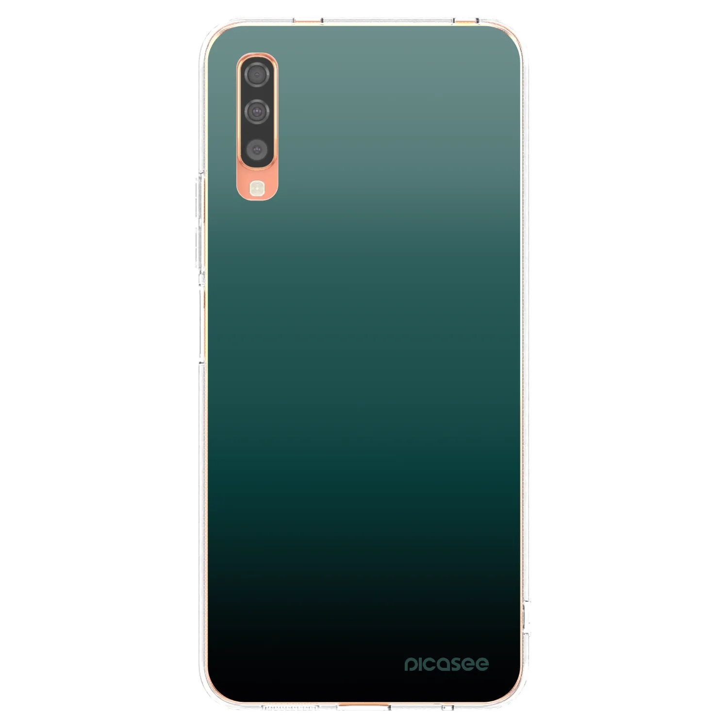 Picasee silikonový průhledný obal pro Samsung Galaxy A70 A705F - Verdant Fade