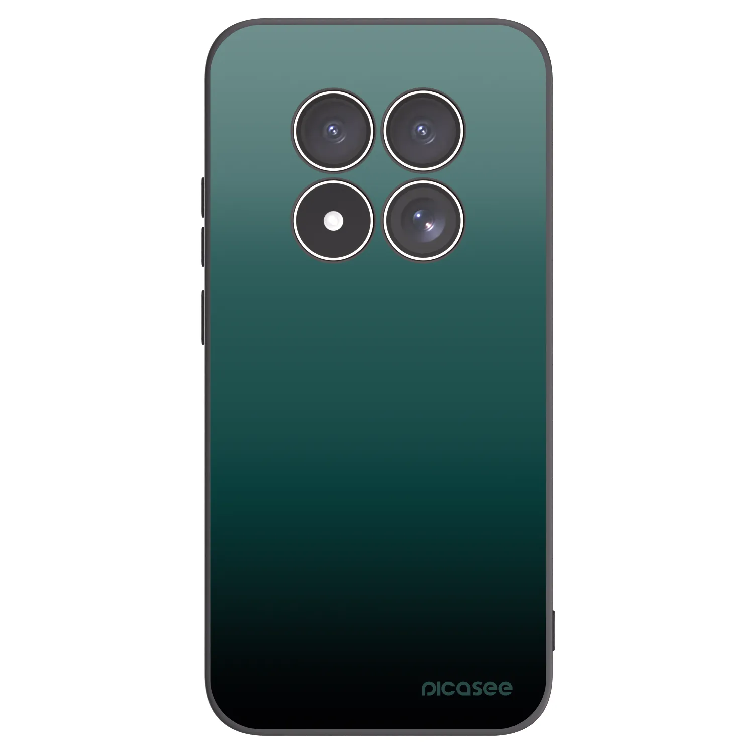 Picasee silikonový černý obal pro Xiaomi Redmi Note 15 Pro 4G - Verdant Fade