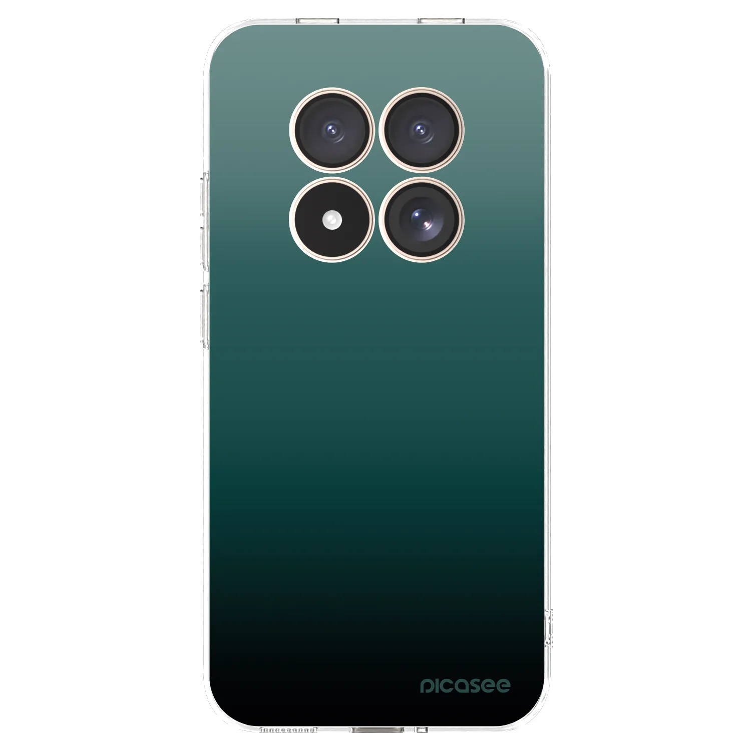 Picasee silikonový průhledný obal pro Xiaomi Redmi Note 15 Pro 4G - Verdant Fade