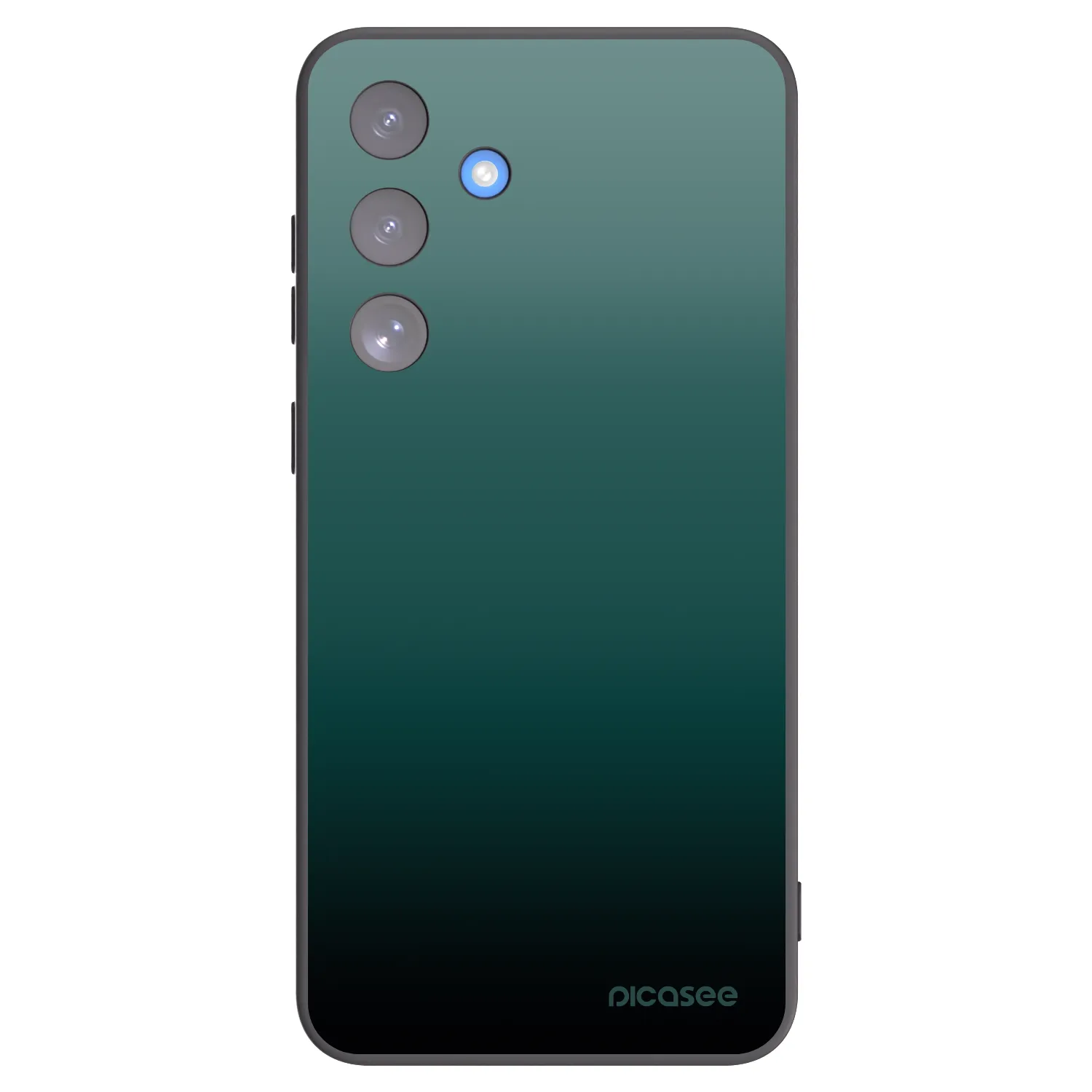 Picasee silikonový černý obal pro Samsung Galaxy S25 FE 5G - Verdant Fade