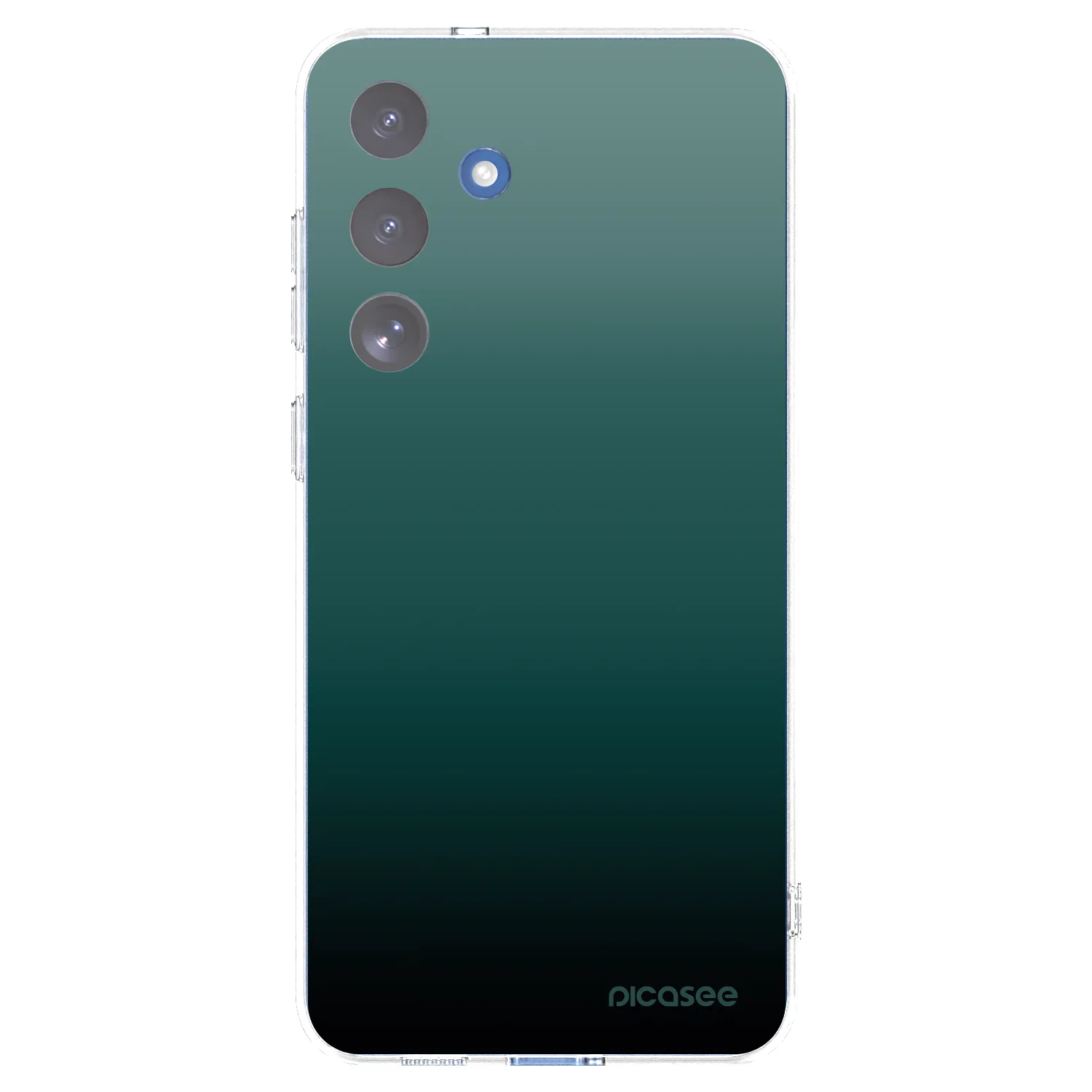 Picasee silikonový průhledný obal pro Samsung Galaxy S25 FE 5G - Verdant Fade