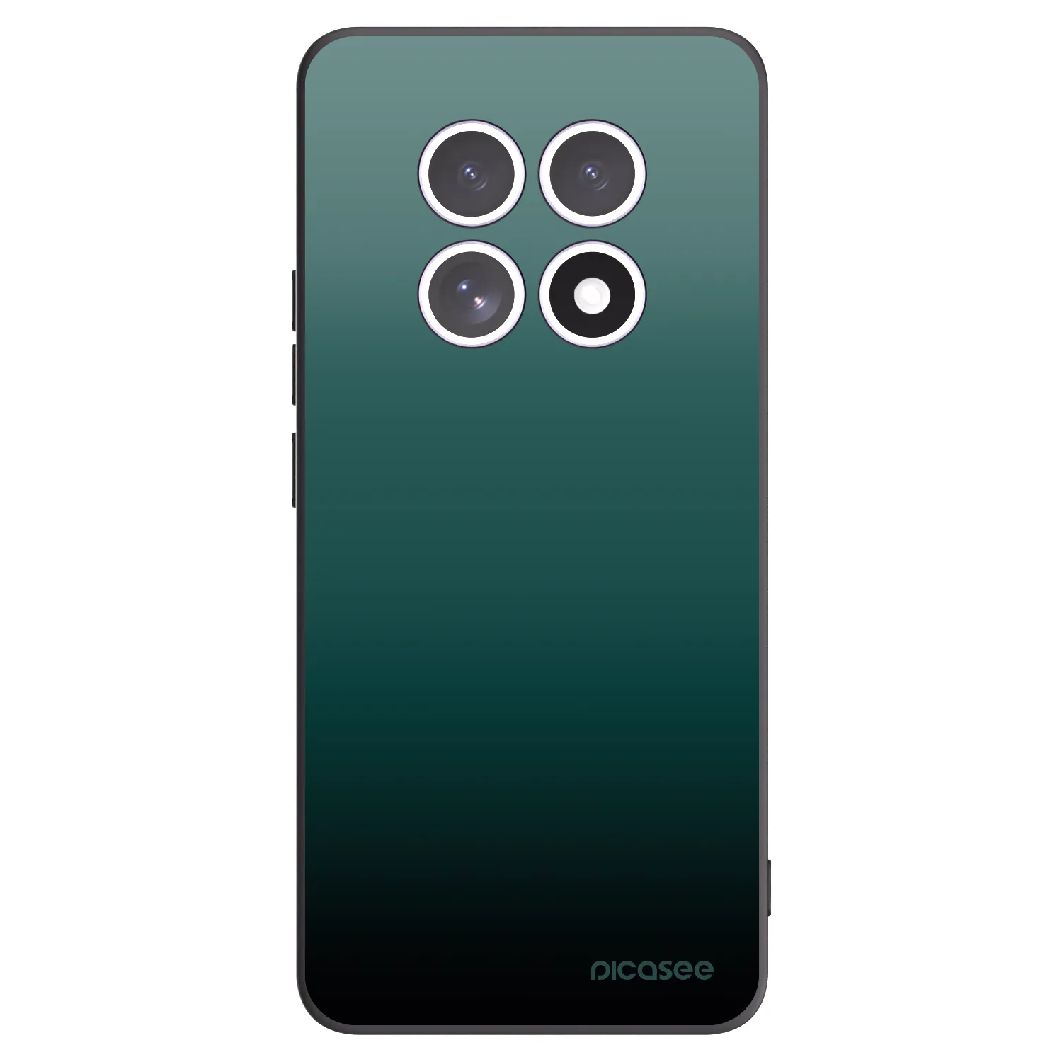 Picasee silikonový černý obal pro Xiaomi Redmi Note 15 - Verdant Fade