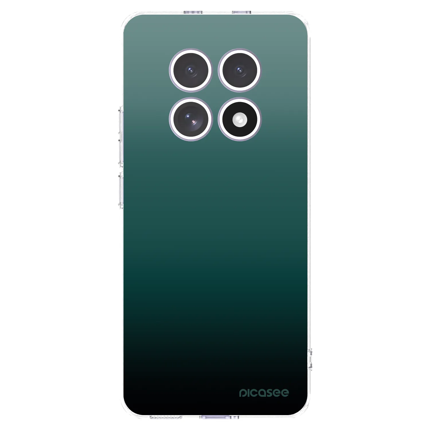 Picasee silikonový průhledný obal pro Xiaomi Redmi Note 15 - Verdant Fade