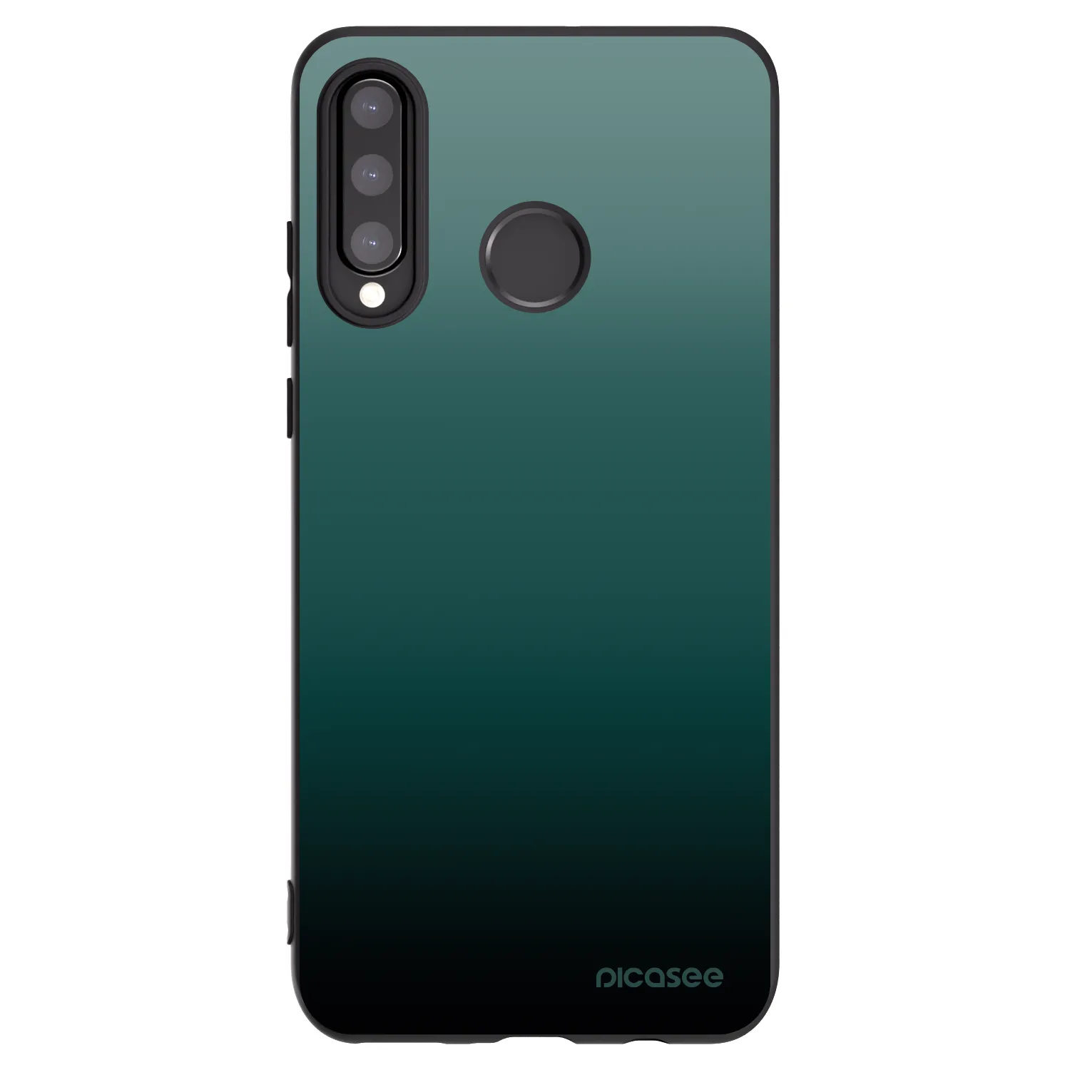 Picasee silikonový černý obal pro Huawei P30 Lite - Verdant Fade