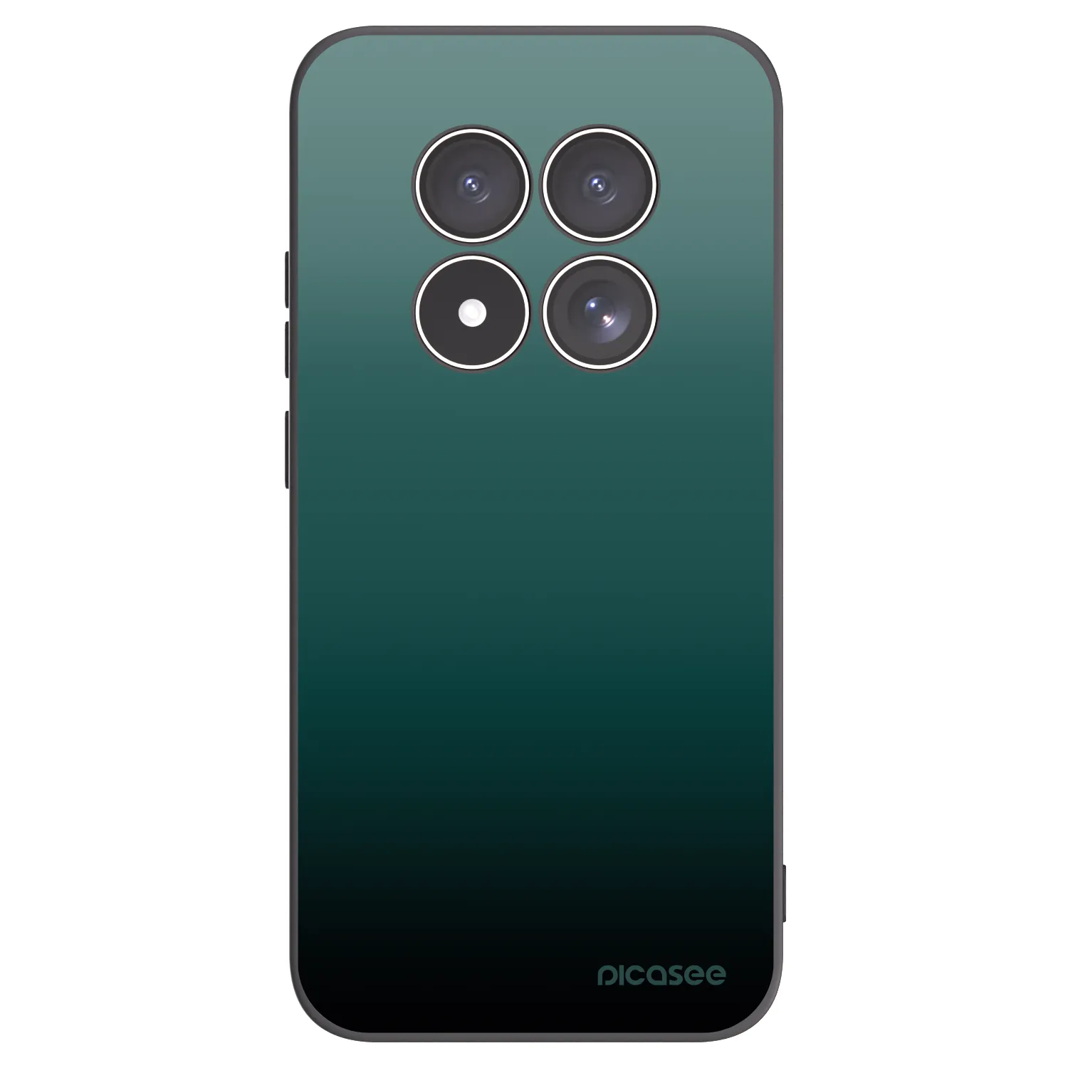 Picasee silikonový černý obal pro Xiaomi Redmi Note 15 Pro 5G - Verdant Fade