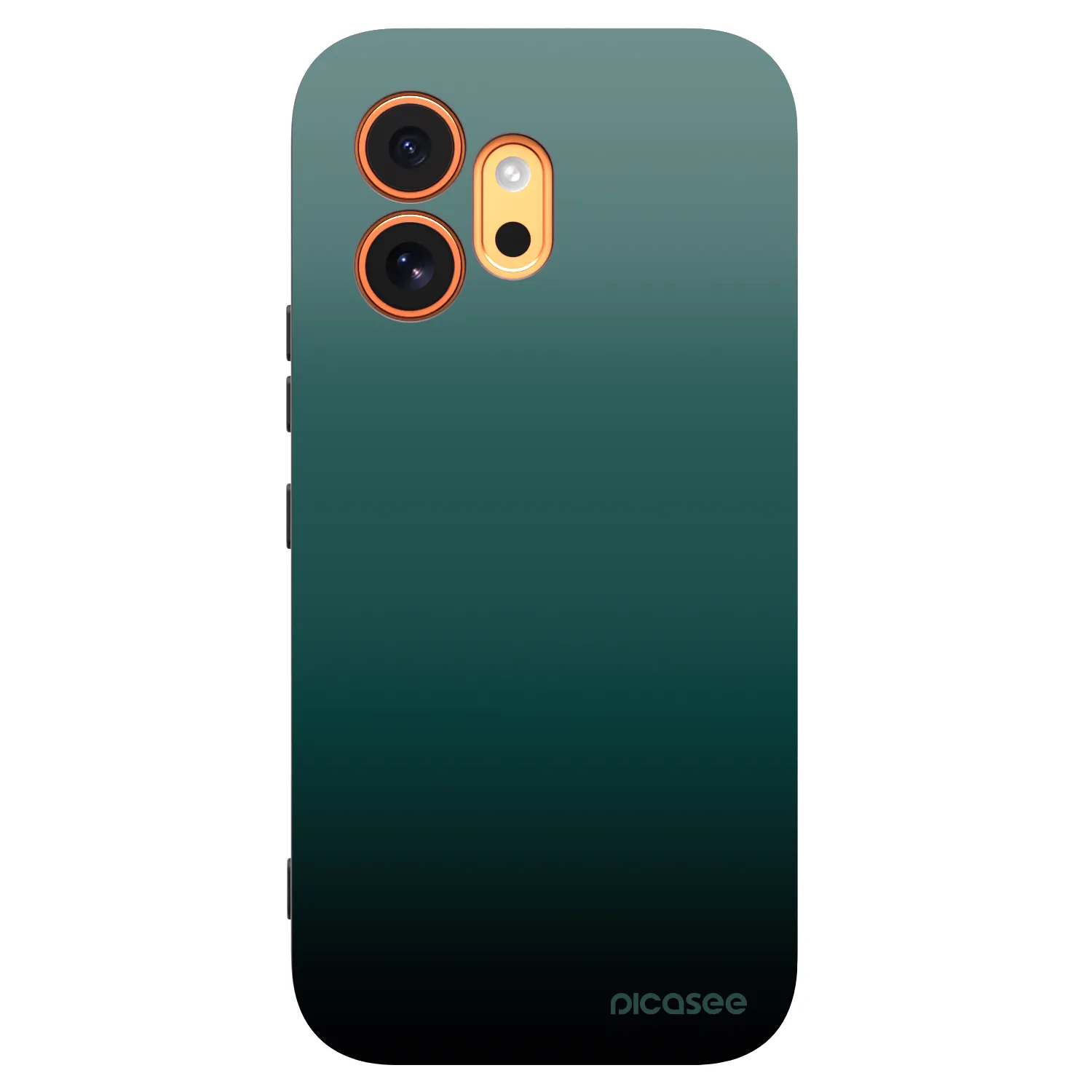 Picasee silikonový černý obal pro Honor 600 - Verdant Fade