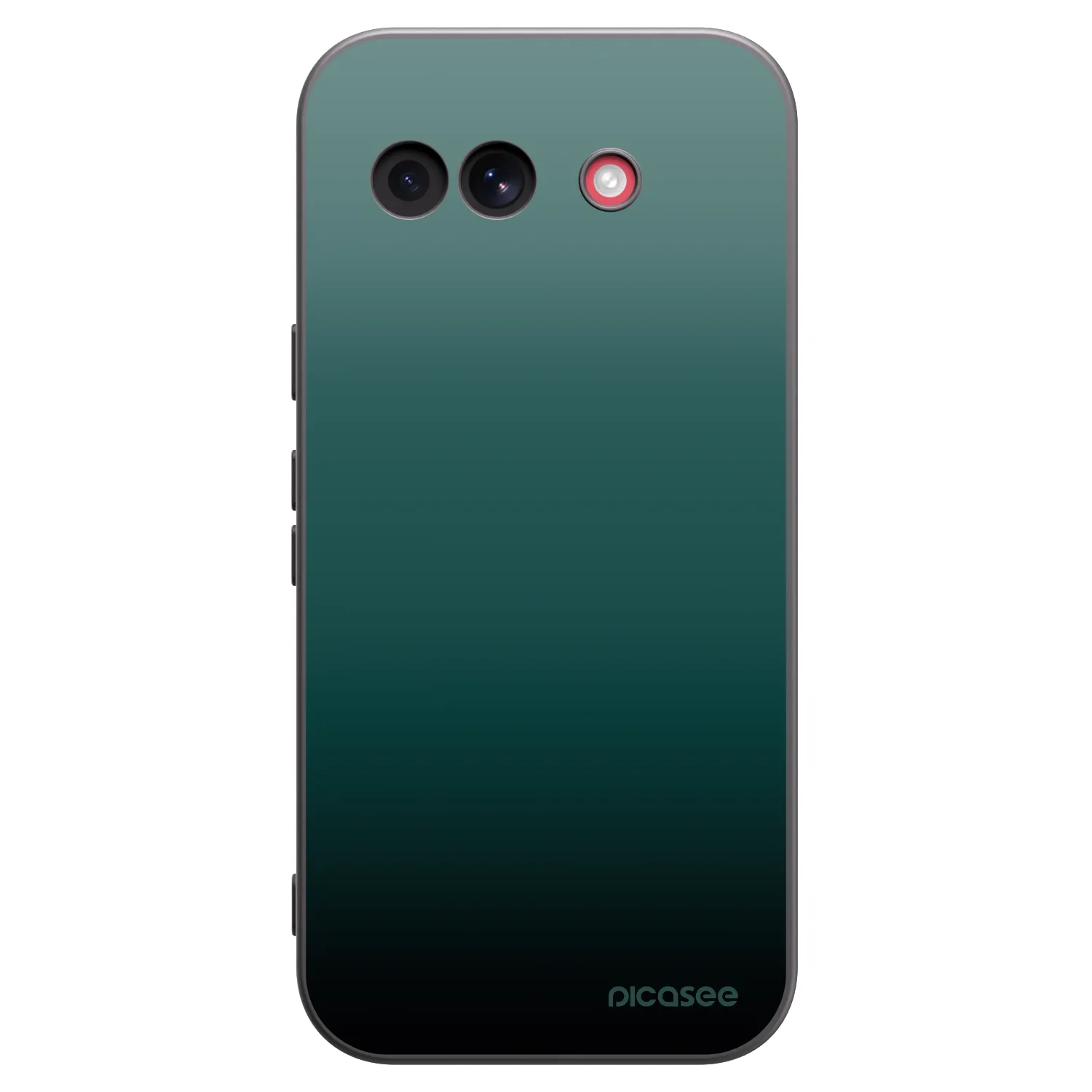 Picasee silikonový černý obal pro Google Pixel 10a - Verdant Fade
