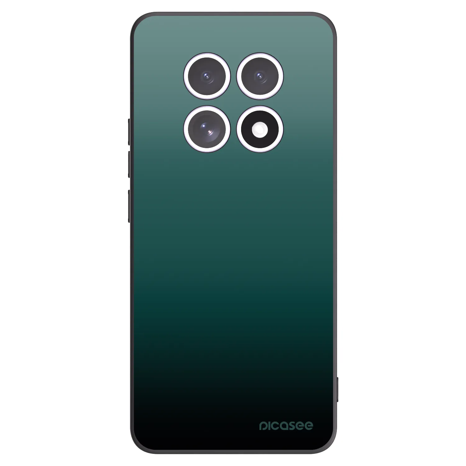 Picasee silikonový černý obal pro Xiaomi Redmi Note 15 5G - Verdant Fade